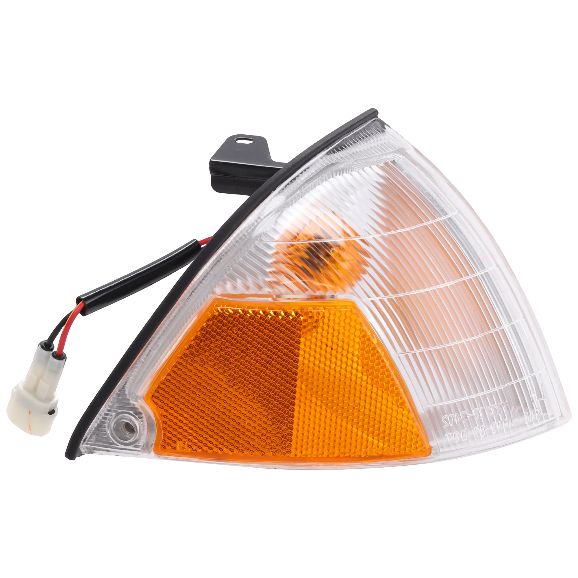 AM METRO 89-94 CORNER LAMP RH Assembly Clear Amber Lens Canada Built SKU 18-3401-00 Partslink GM2521149 OEM 96063702