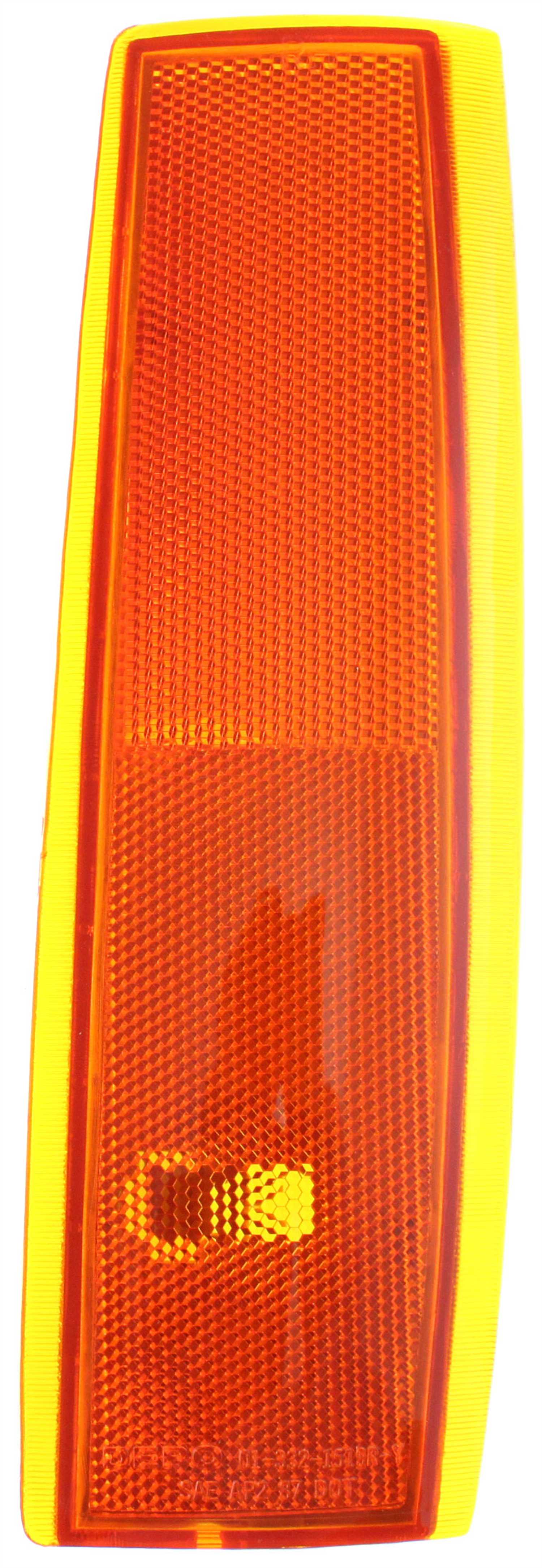 AM C K SERIES PU 88-93 FRONT SIDE MARKER LAMP RH Lens and Housing One Piece Type SKU 18-3413-01 Partslink GM2551141 OEM 5975200