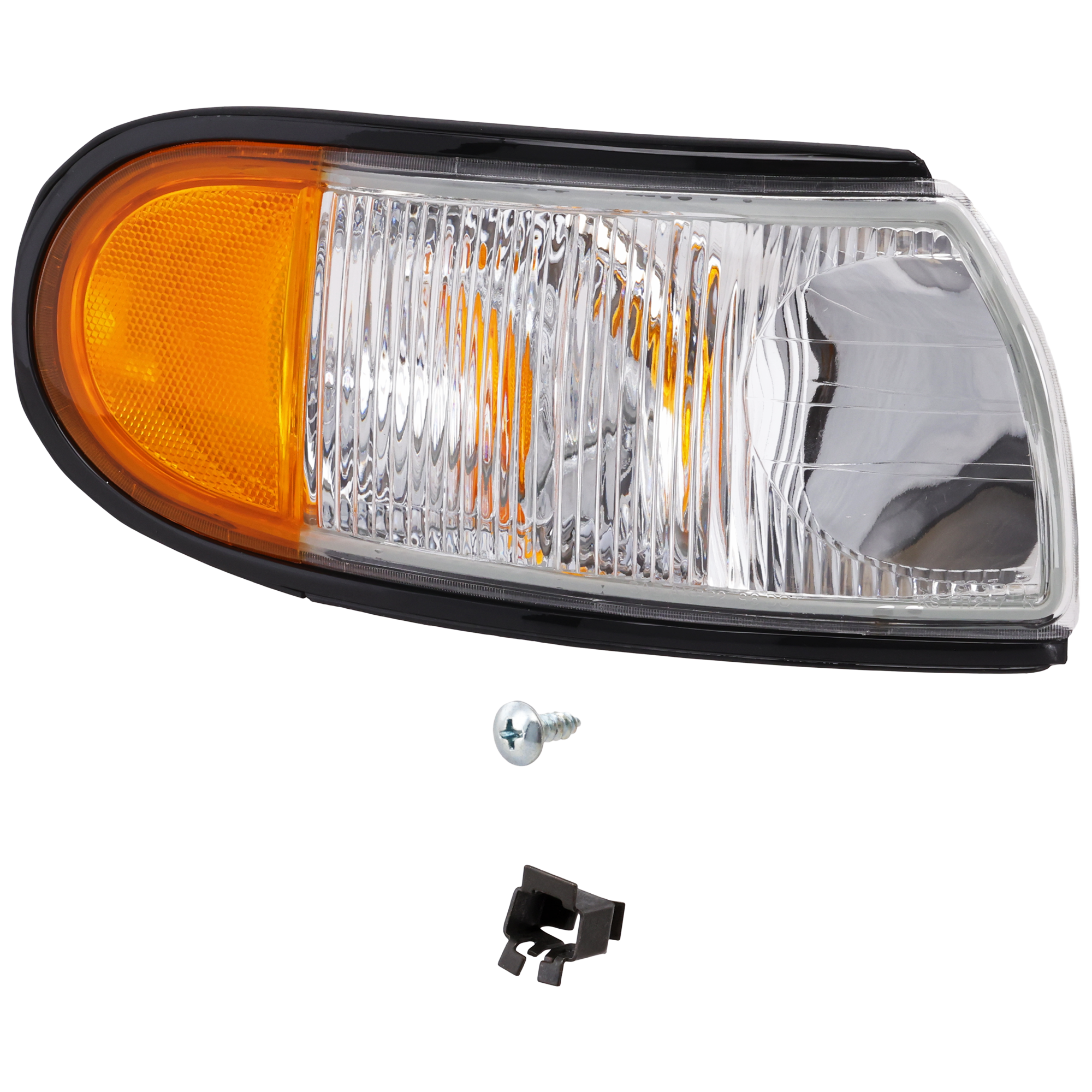 AM QUEST 96-98 CORNER LAMP RH Lens and Housing Next To Headlamp SKU 18-3415-01 Partslink NI2521122 OEM B61101B000