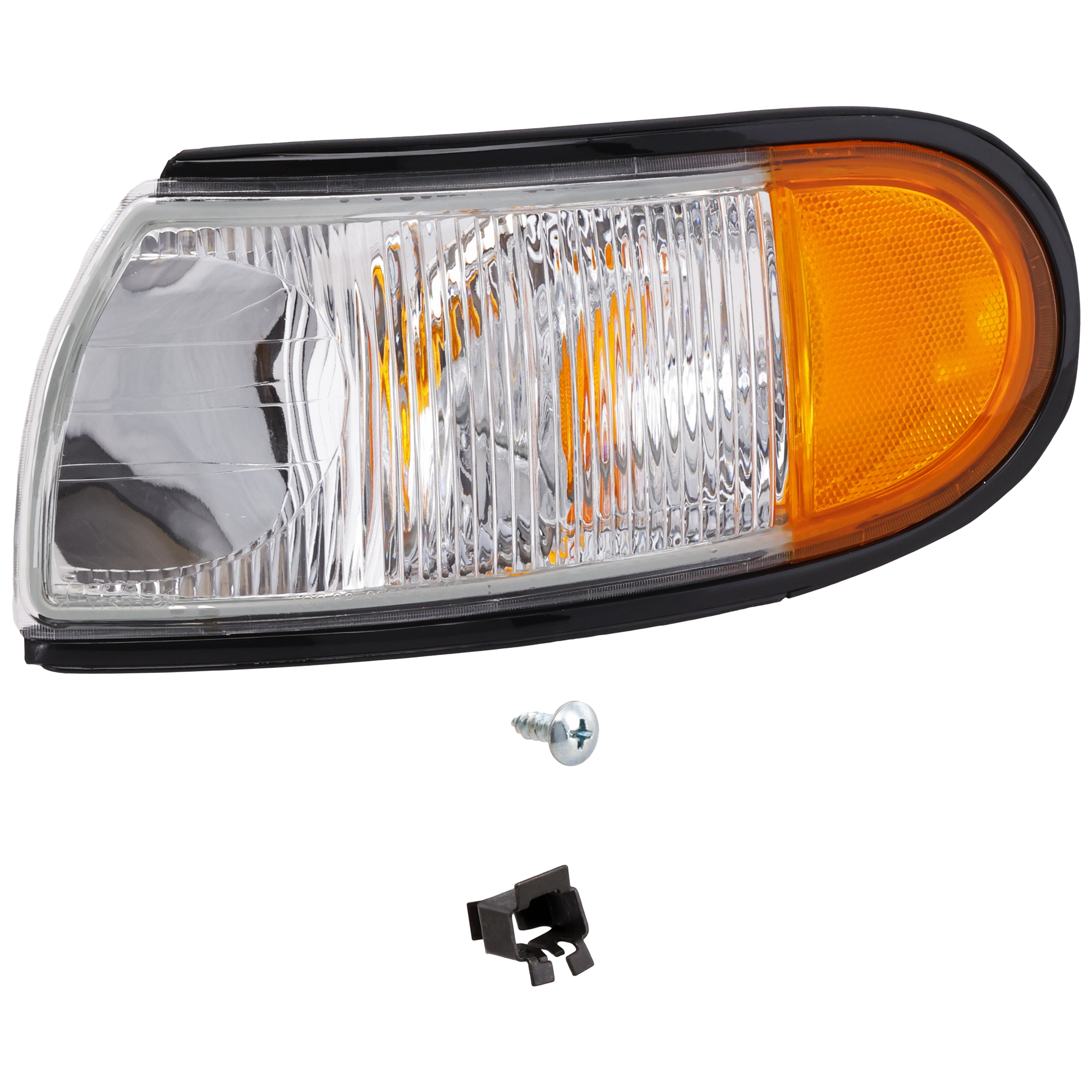 AM QUEST 96-98 CORNER LAMP LH Lens and Housing Next To Headlamp SKU 18-3416-01 Partslink NI2520122 OEM B61151B000