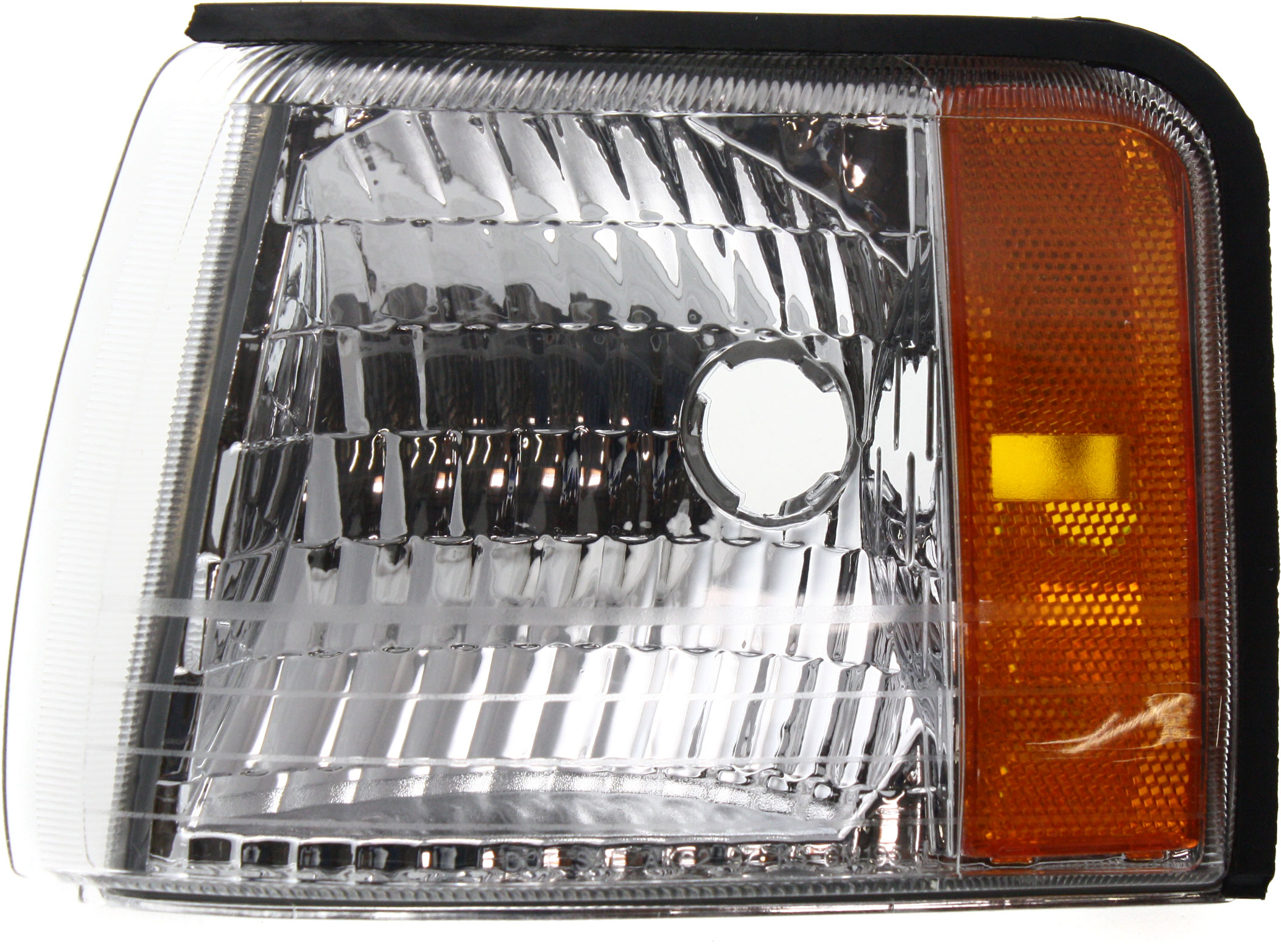 AM DEVILLE 97-99 CORNER LAMP LH Lens and Housing SKU 18-5074-01 Partslink GM2540102 OEM 16522805