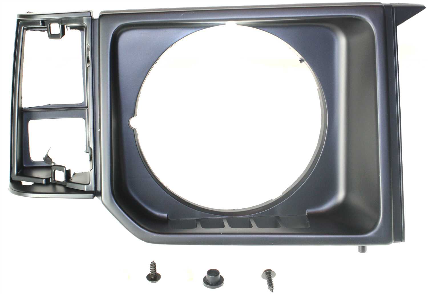 AM MONTERO 85-91 HEAD LAMP DOOR RH Black SKU 1858-1 Partslink MI2513110 OEM MB377402