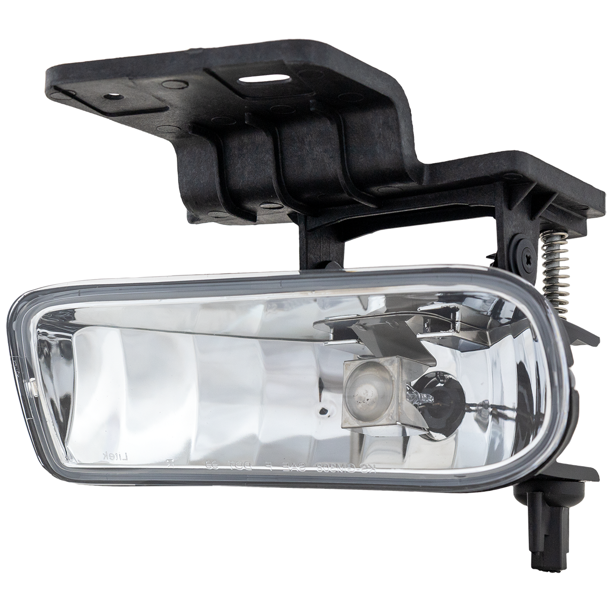 AM SILVERADO 99-02 TAHOE 00-06 FRONT FOG LAMP LH Assembly Halogen w Bracket SKU 19-5318-01 Partslink GM2592113 OEM 1-943-355-510-368-470