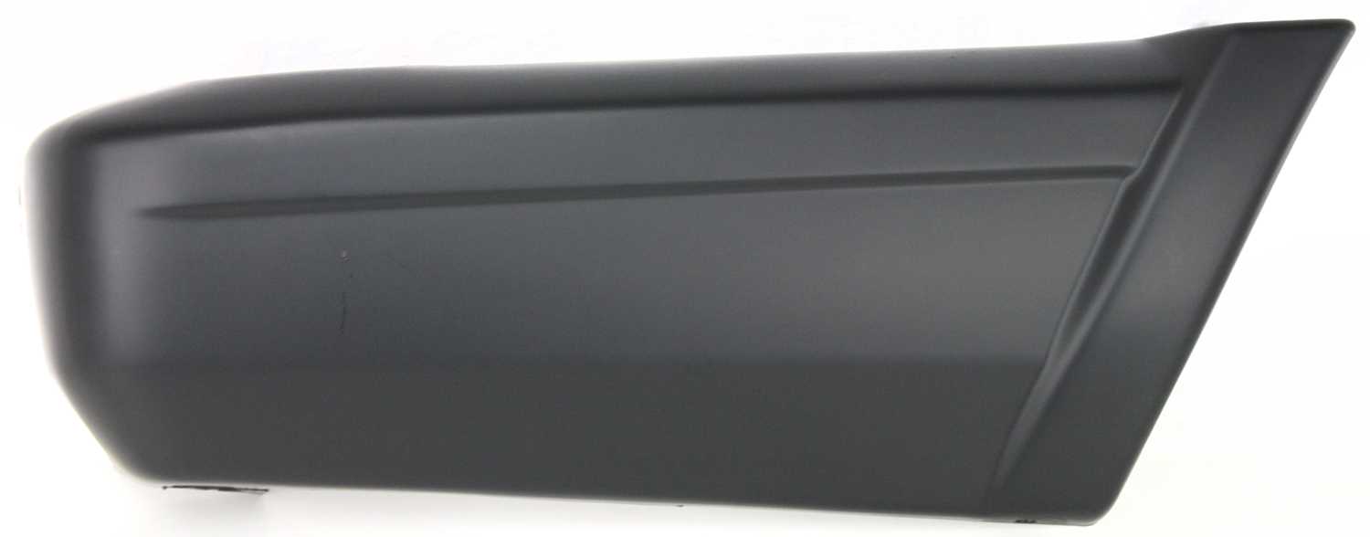 AM CHEROKEE 97-01 REAR BUMPER END RH Primed Black w Country Package SKU 19037 Partslink CH1105142 OEM 5DY08TZZ