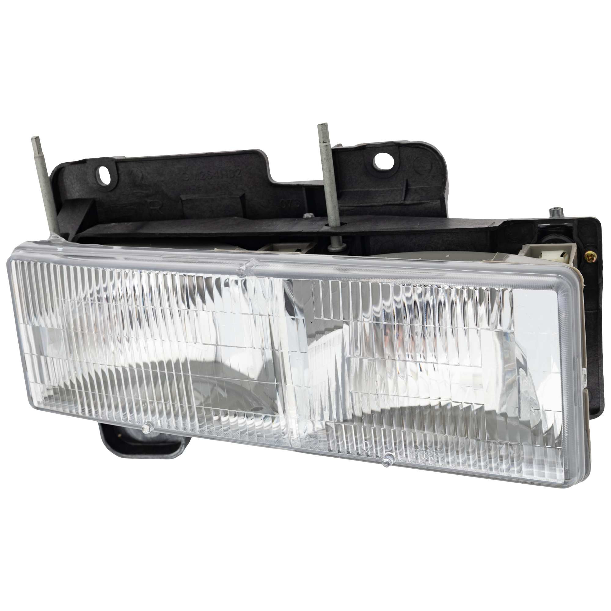 AM C K FULL SIZE PICKUP 88-02 SUBURBAN 92-99 HEAD LAMP RH Assembly Halogen Composite SKU 20-1668-00 Partslink GM2503101 OEM 15034930