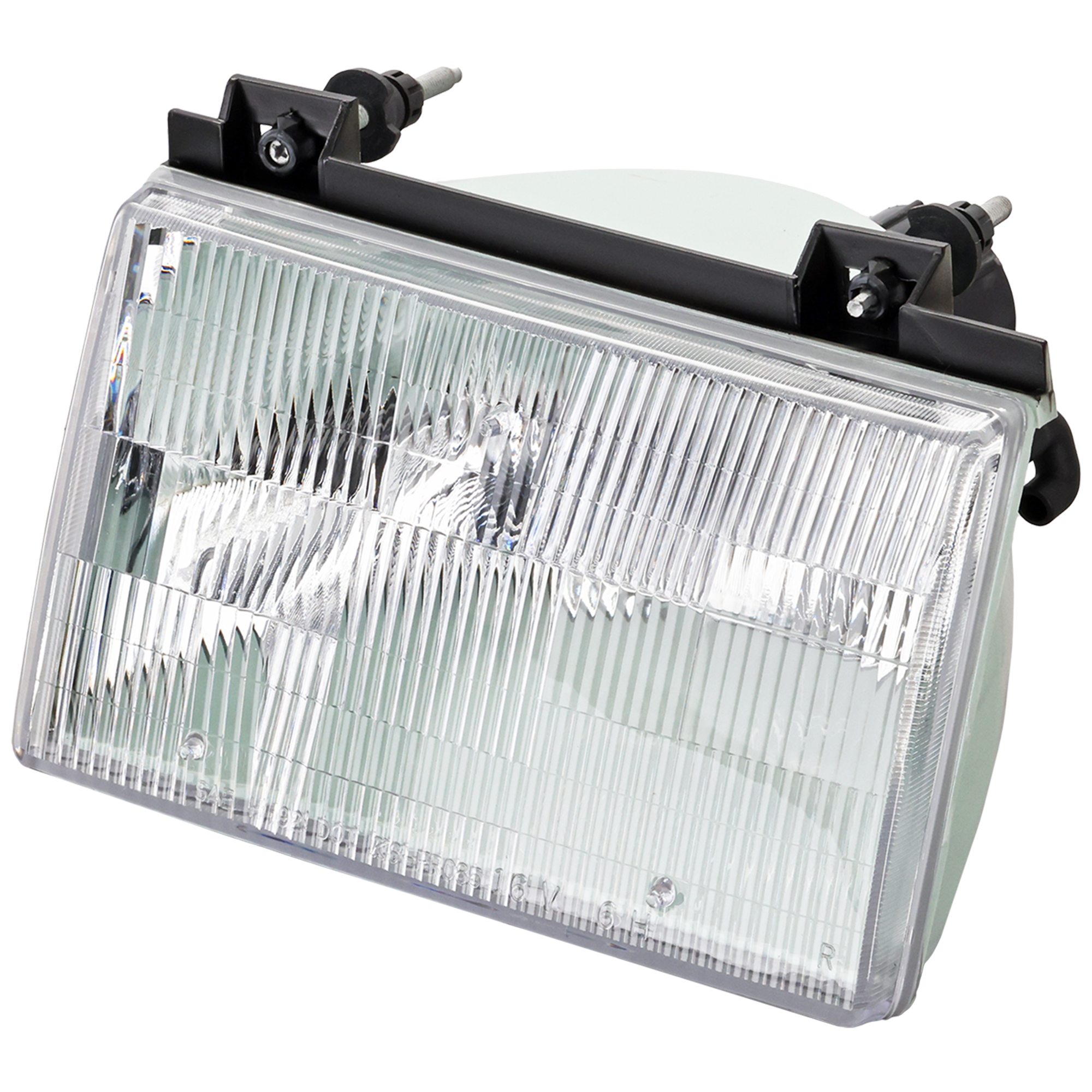 AM TEMPO 92-94 HEAD LAMP RH Assembly Halogen SKU 20-1676-88 Partslink FO2503108 OEM F23Z13008A