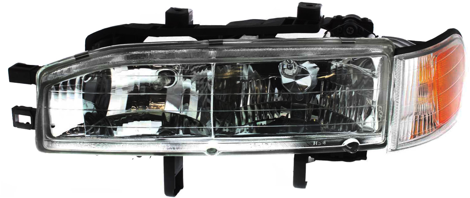 AM ACCORD 92-93 HEAD LAMP LH Assembly Halogen w Corner Light SKU 20-1721-00 Partslink HO2502107 OEM 33150SM4A04