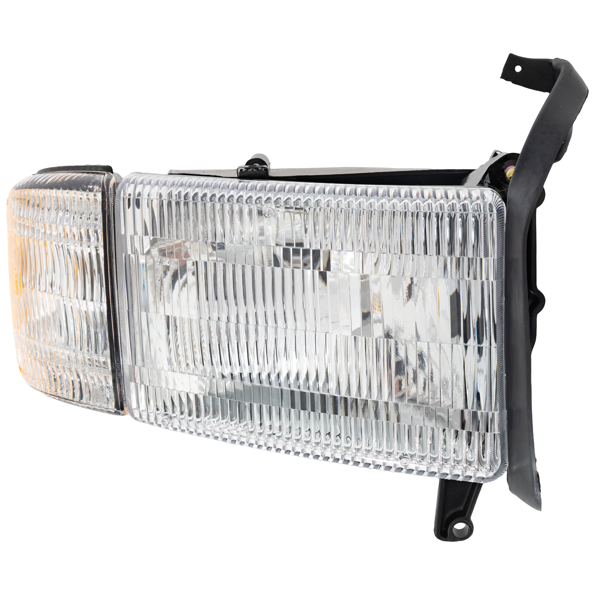 AM DODGE FULL SIZE PICKUP 94-02 HEAD LAMP RH Assembly Halogen w Corner Light Old Body Style 99-02 w o Sport Package SKU 20-3016-78 Partslink CH2503101 OEM 55076748AD 55076748AO