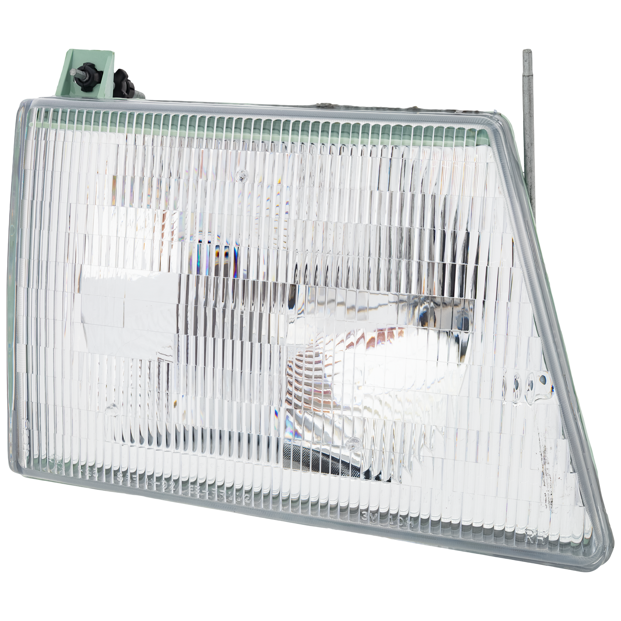 AM ECONOLINE VAN 97-07 HEAD LAMP RH Assembly Halogen Composite Type SKU 20-3074-90 Partslink FO2503153 OEM 6C2Z13008AA