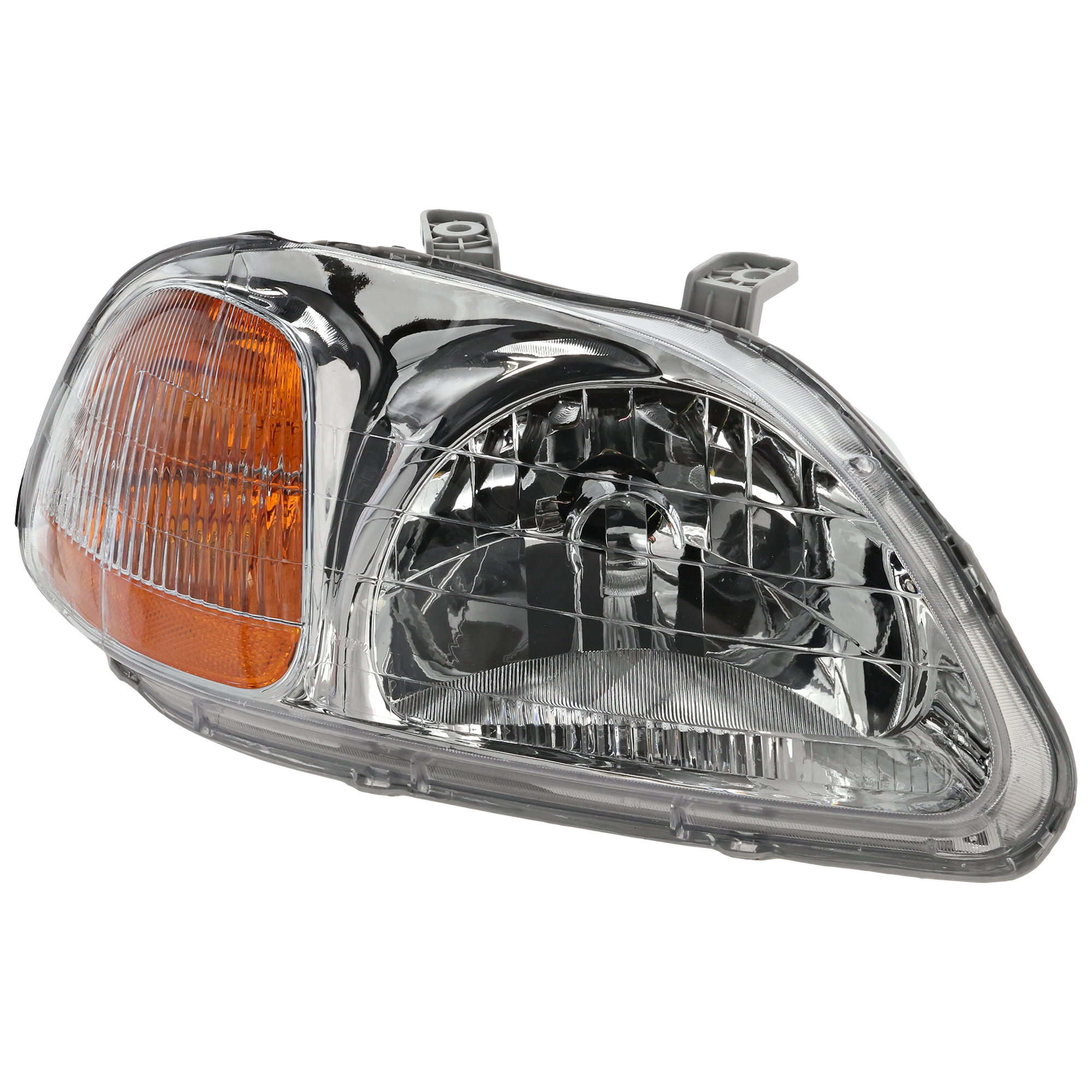 AM CIVIC 96-98 HEAD LAMP RH Lens and Housing Halogen SKU 20-3161-01 Partslink HO2519101 OEM 33101S01305-33101S01A01