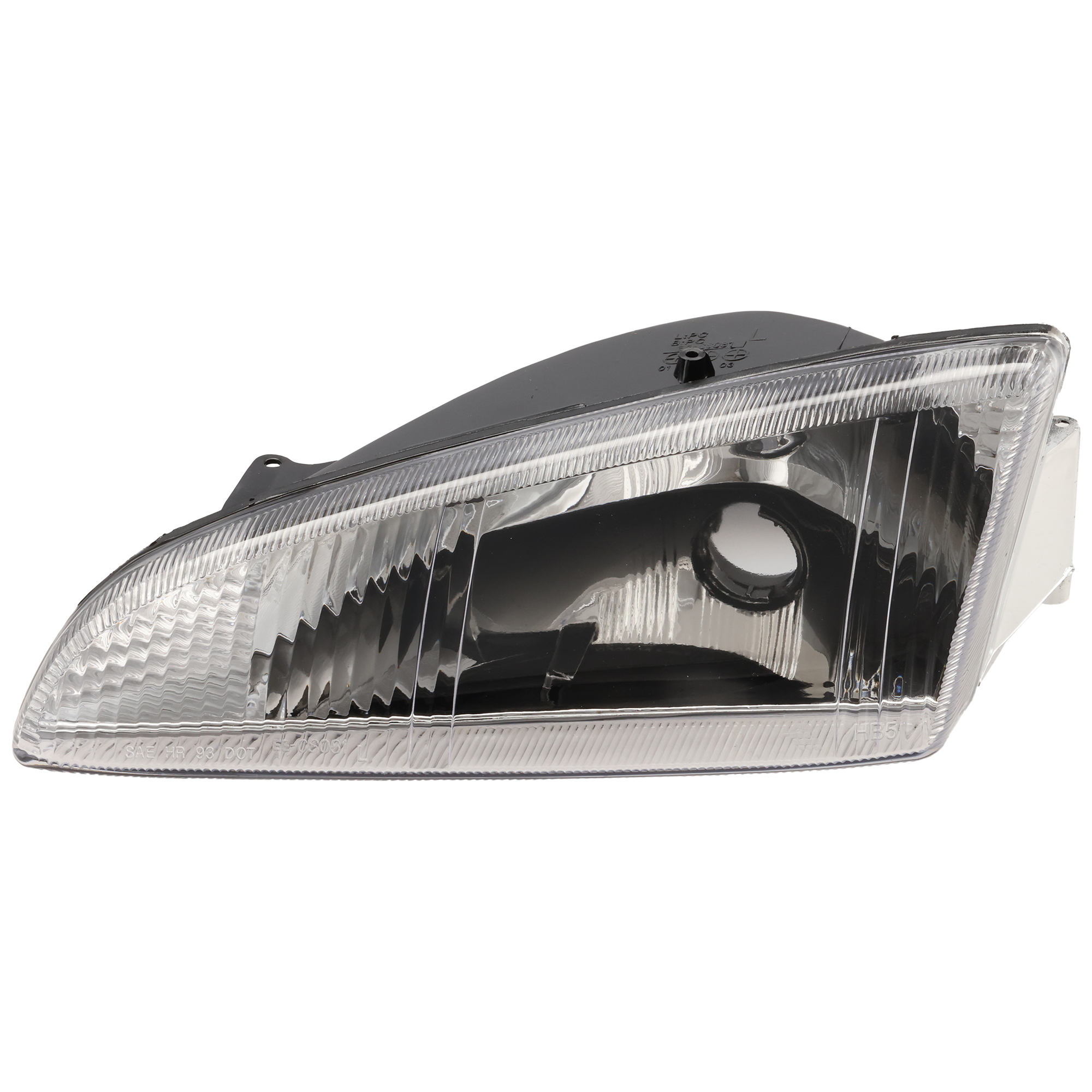 AM INTREPID 95-97 HEAD LAMP LH Lens and Housing w Vertical Fluted Lens SKU 20-3386-01 Partslink CH2502107 OEM 4778257-4746453