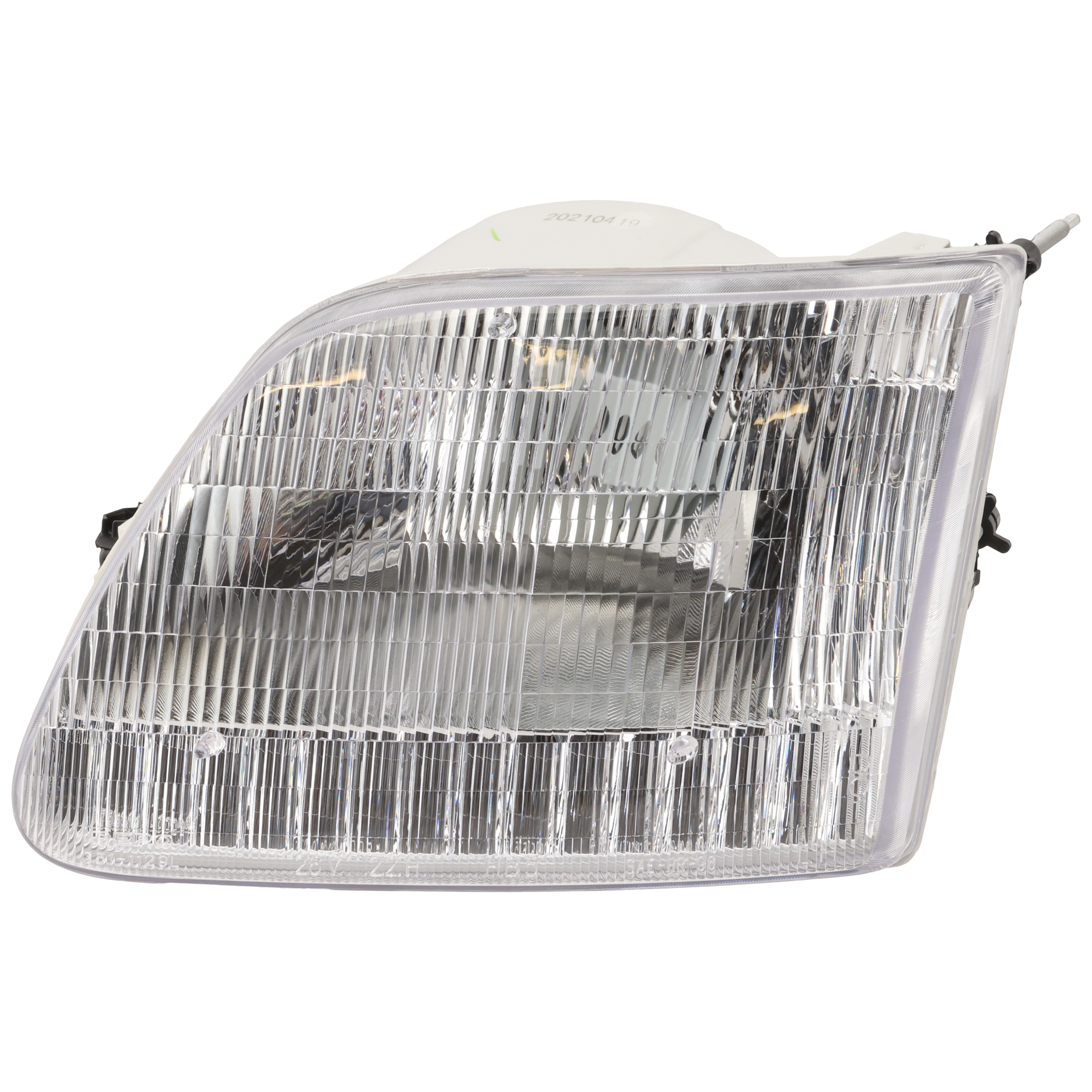AM F SERIES 97-03 HEAD LAMP LH Assembly Halogen w o Bracket From 7-96 Excludes STX Heritage Harley King Ranch Models CAPA SKU 20-3520-80Q Partslink FO2502139C OEM 3L3Z13008DA