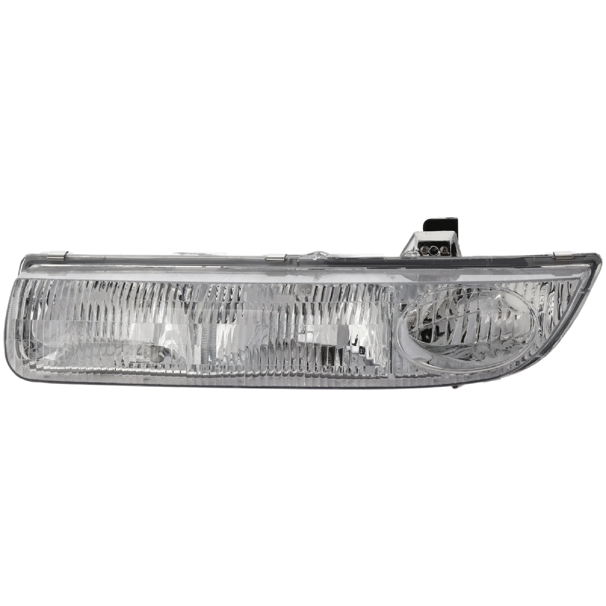 AM SATURN S SERIES 96-99 HEAD LAMP LH Assembly Sedan Wagon Halogen SKU 20-5058-00 Partslink GM2502155 OEM 21111169