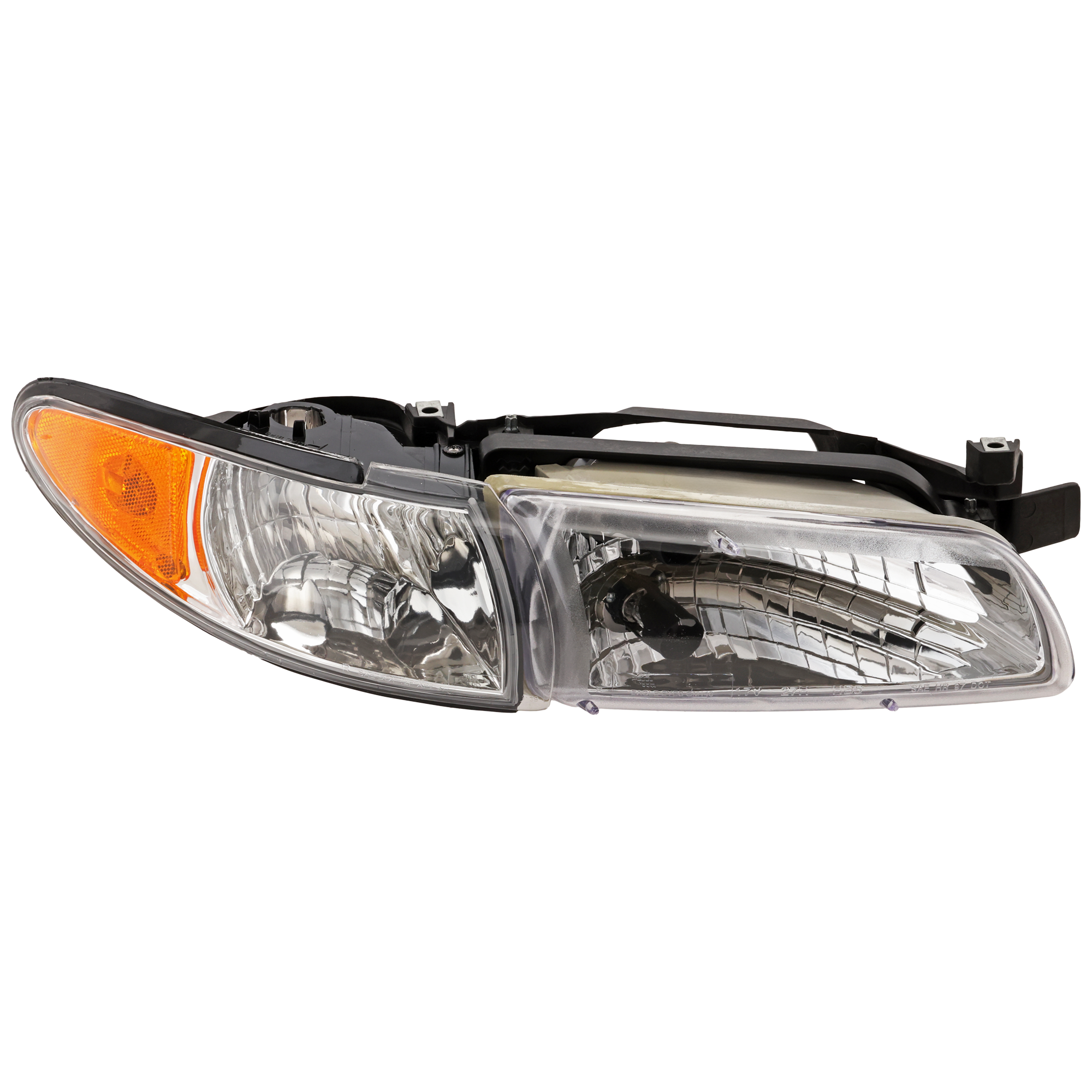 AM GRAND PRIX 97-03 HEAD LAMP RH Assembly Halogen Coupe Sedan SKU 20-5121-09 Partslink GM2503170 OEM 19149893