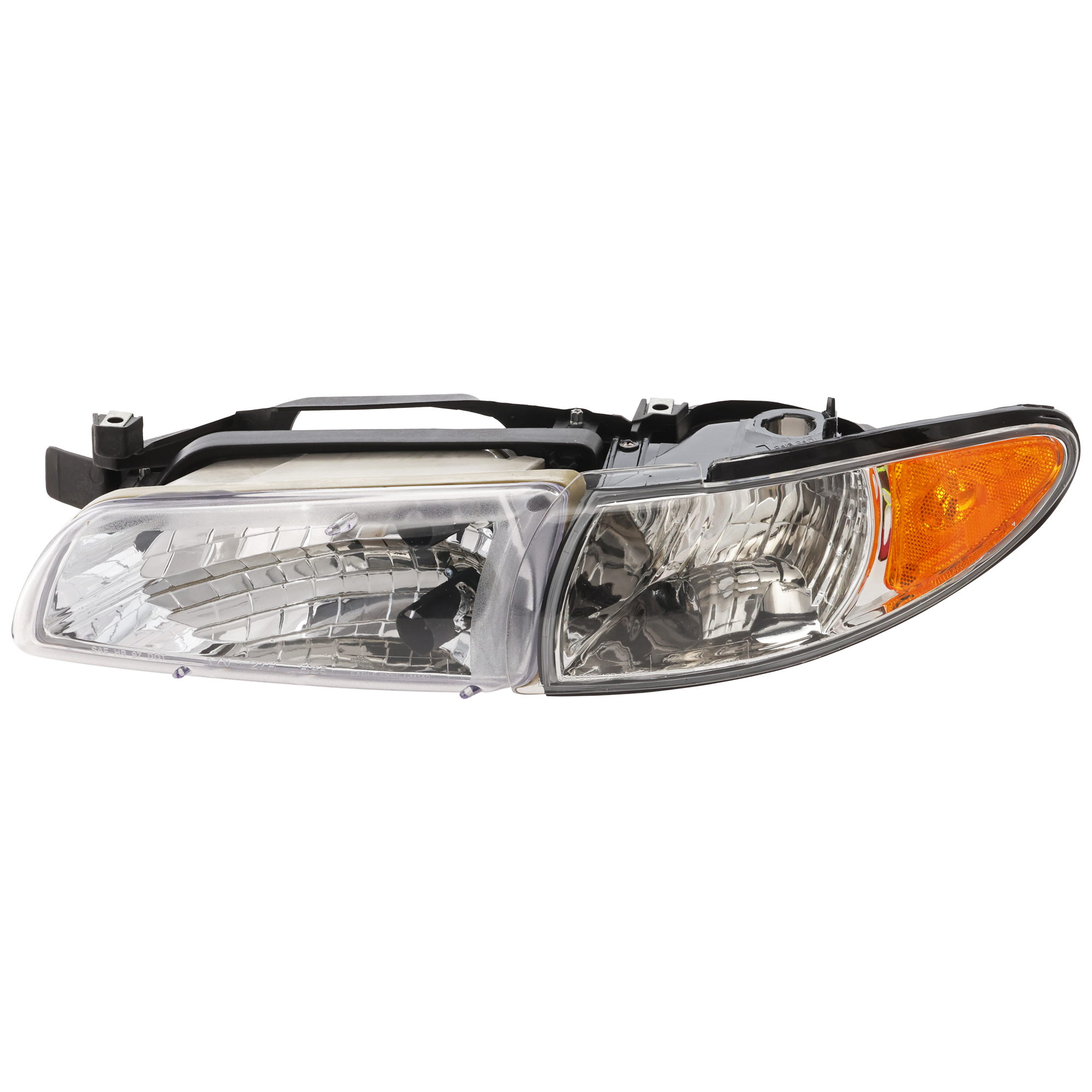 AM GRAND PRIX 97-03 HEAD LAMP LH Assembly Halogen Coupe Sedan SKU 20-5122-09 Partslink GM2502170 OEM 19149891