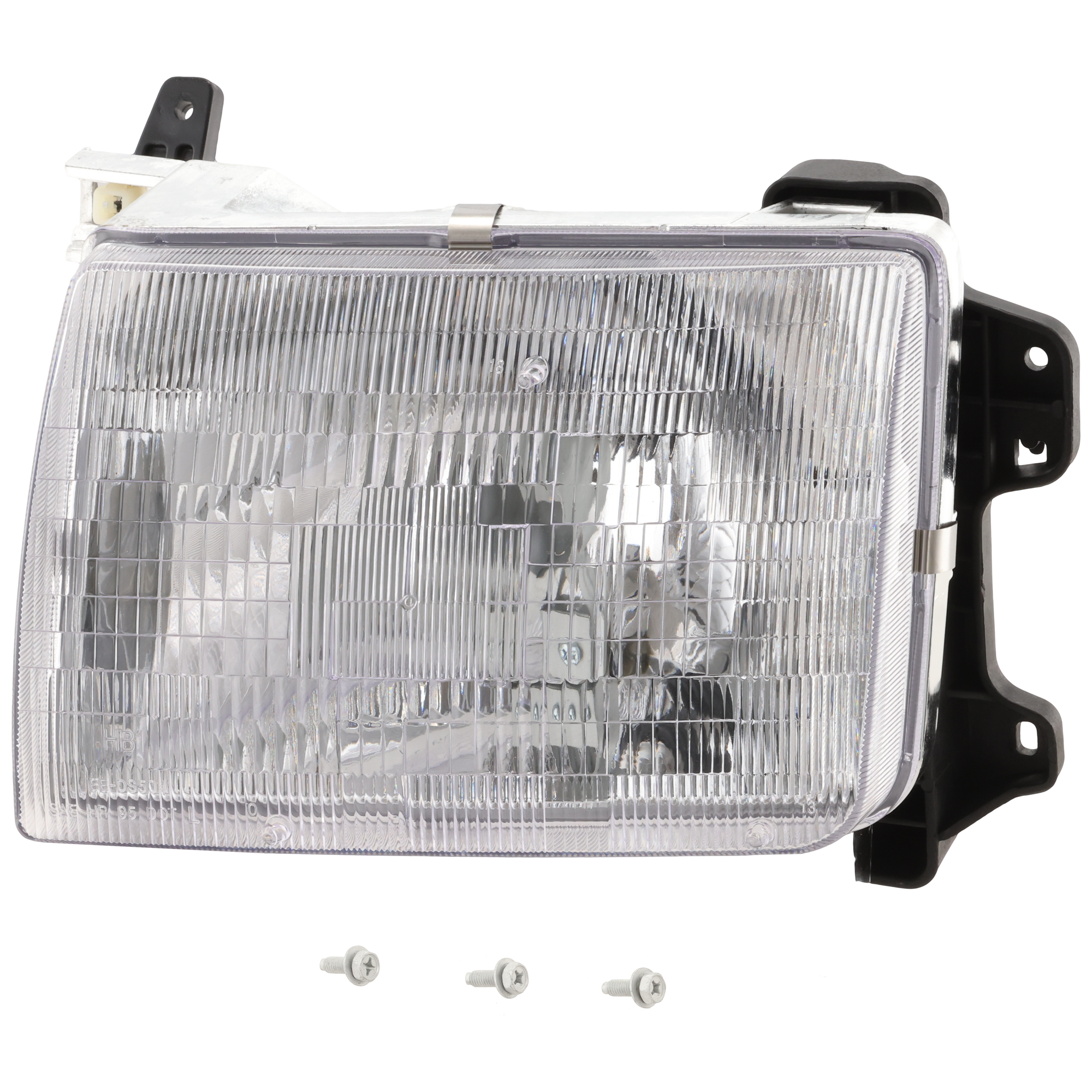 AM FRONTIER 98-00 HEAD LAMP LH Assembly Halogen To 9-99 SKU 20-5222-00 Partslink NI2502121 OEM 260603S525