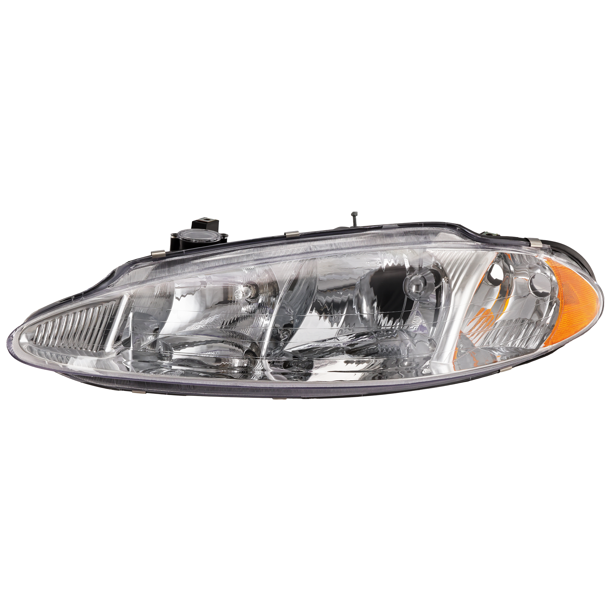 AM INTREPID 98-04 HEAD LAMP LH Assembly Halogen w Leveling SKU 20-5228-00 Partslink CH2502113 CH2502149 OEM 5161537AB 5161539AB 5161541AB