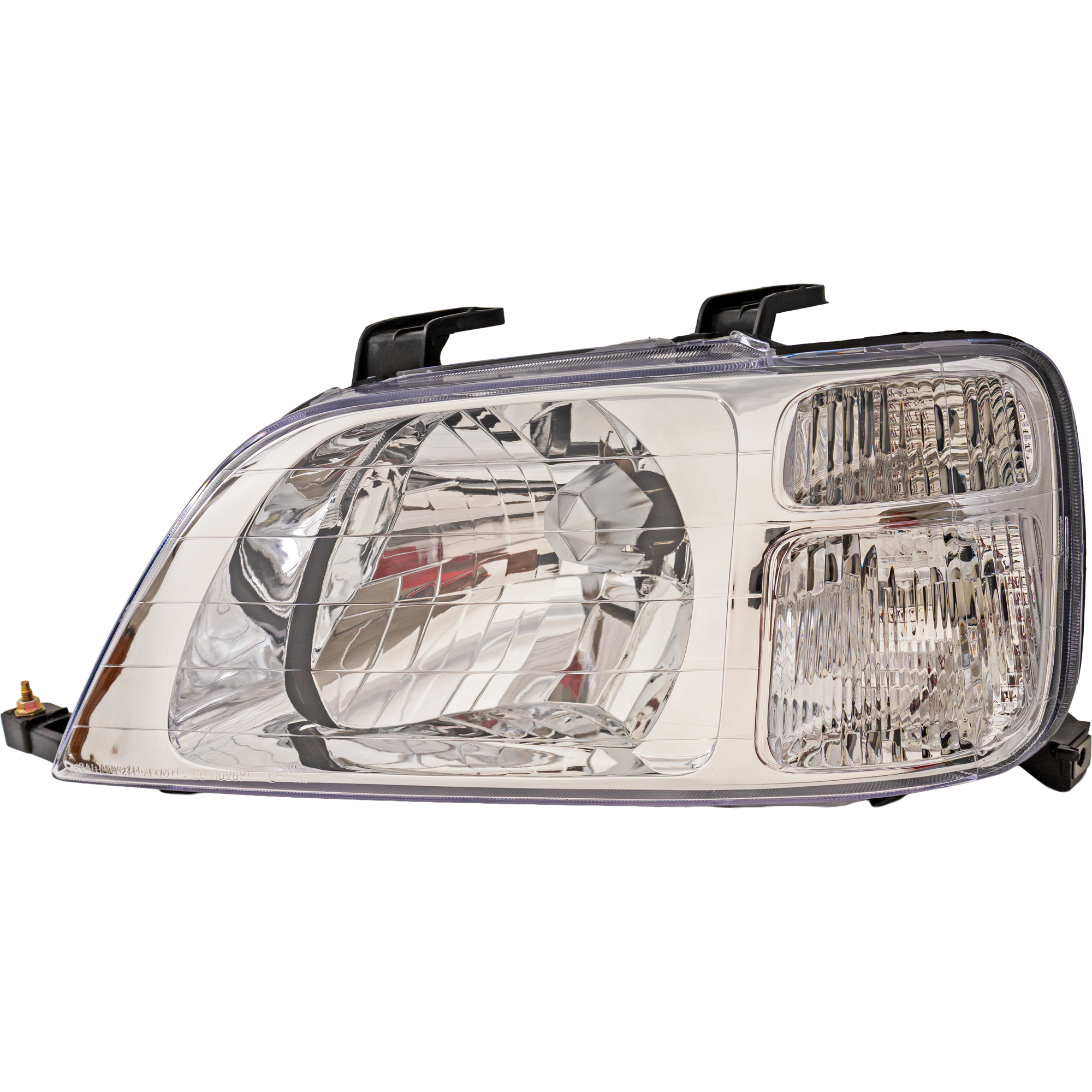AM CR V 97-01 HEAD LAMP LH Lens and Housing Halogen SKU 20-5232-01 Partslink HO2502112 OEM 33151S10A01