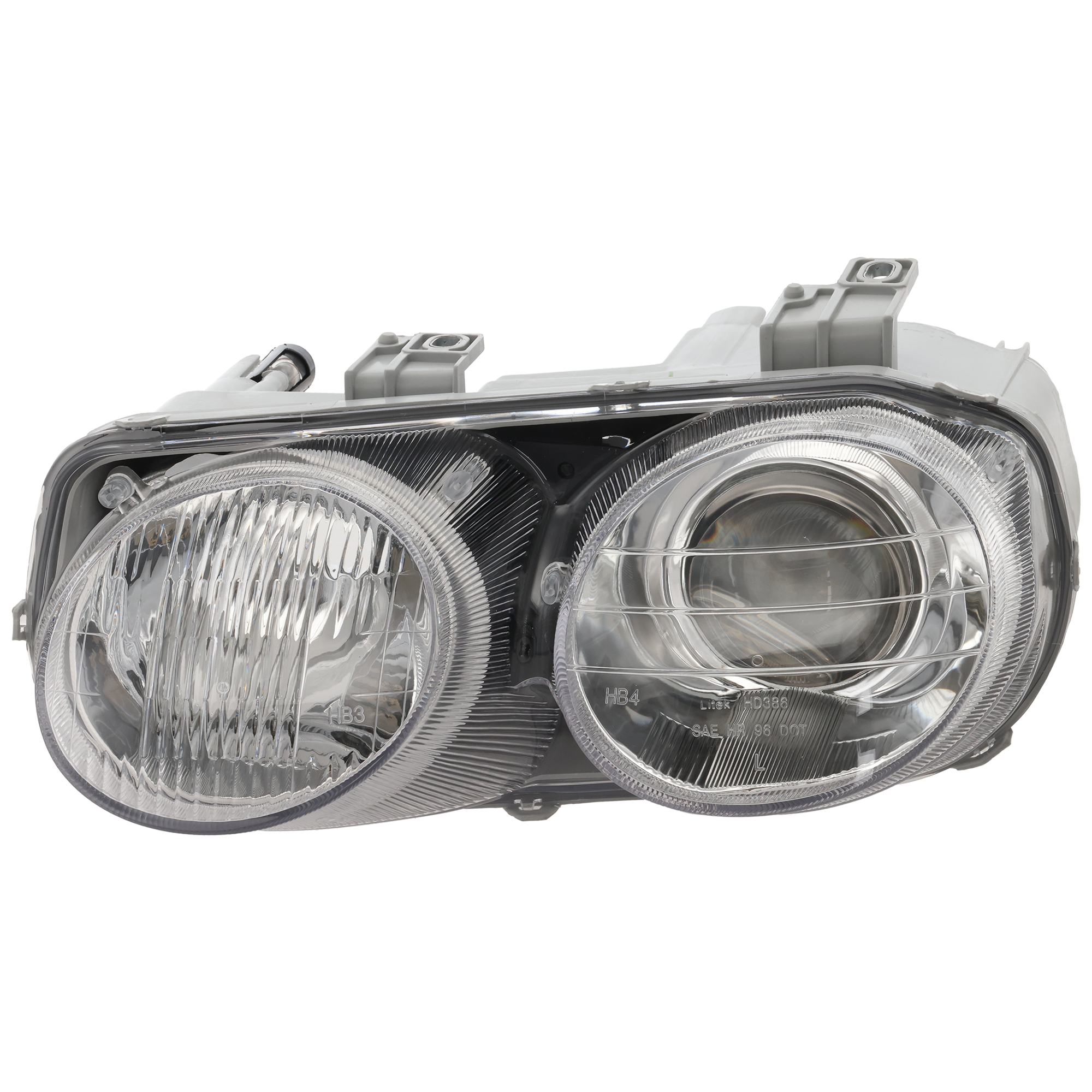 AM INTEGRA 98-01 HEAD LAMP LH Lens and Housing SKU 20-5646-01 Partslink AC2502104 OEM 33151ST7A03
