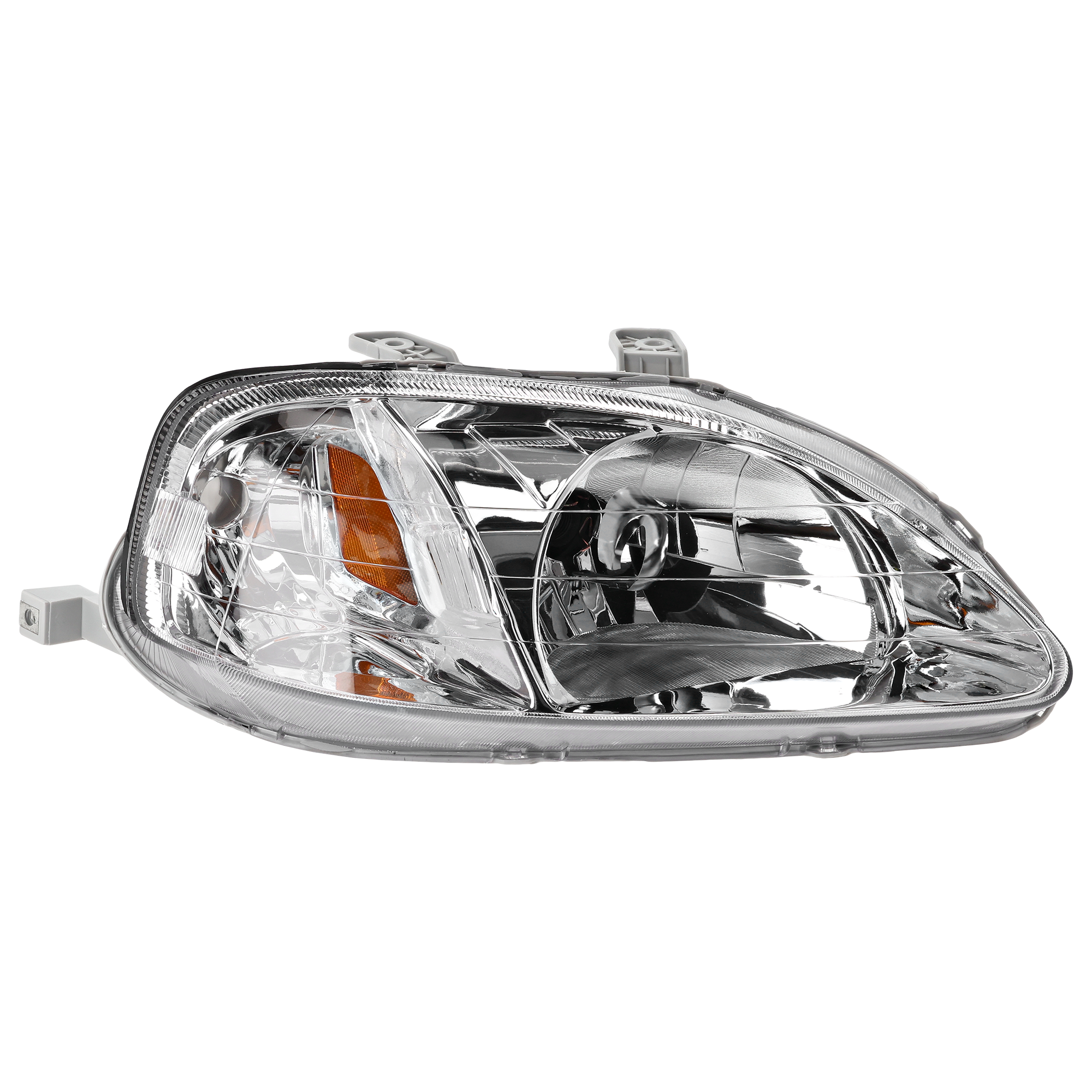 AM CIVIC 99-00 HEAD LAMP RH Lens and Housing Halogen SKU 20-5661-01 Partslink HO2503113 OEM 33101S01A02