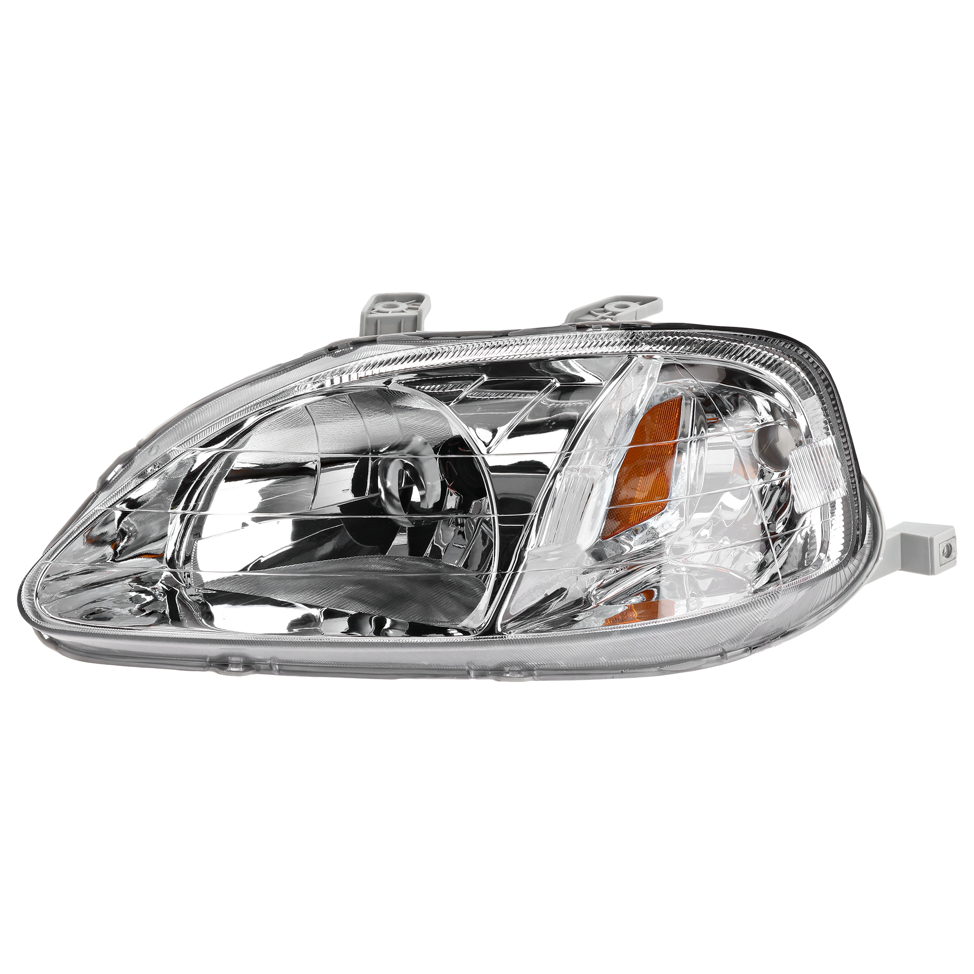 AM CIVIC 99-00 HEAD LAMP LH Lens and Housing Halogen SKU 20-5662-01 Partslink HO2502113 OEM 33151S01A02
