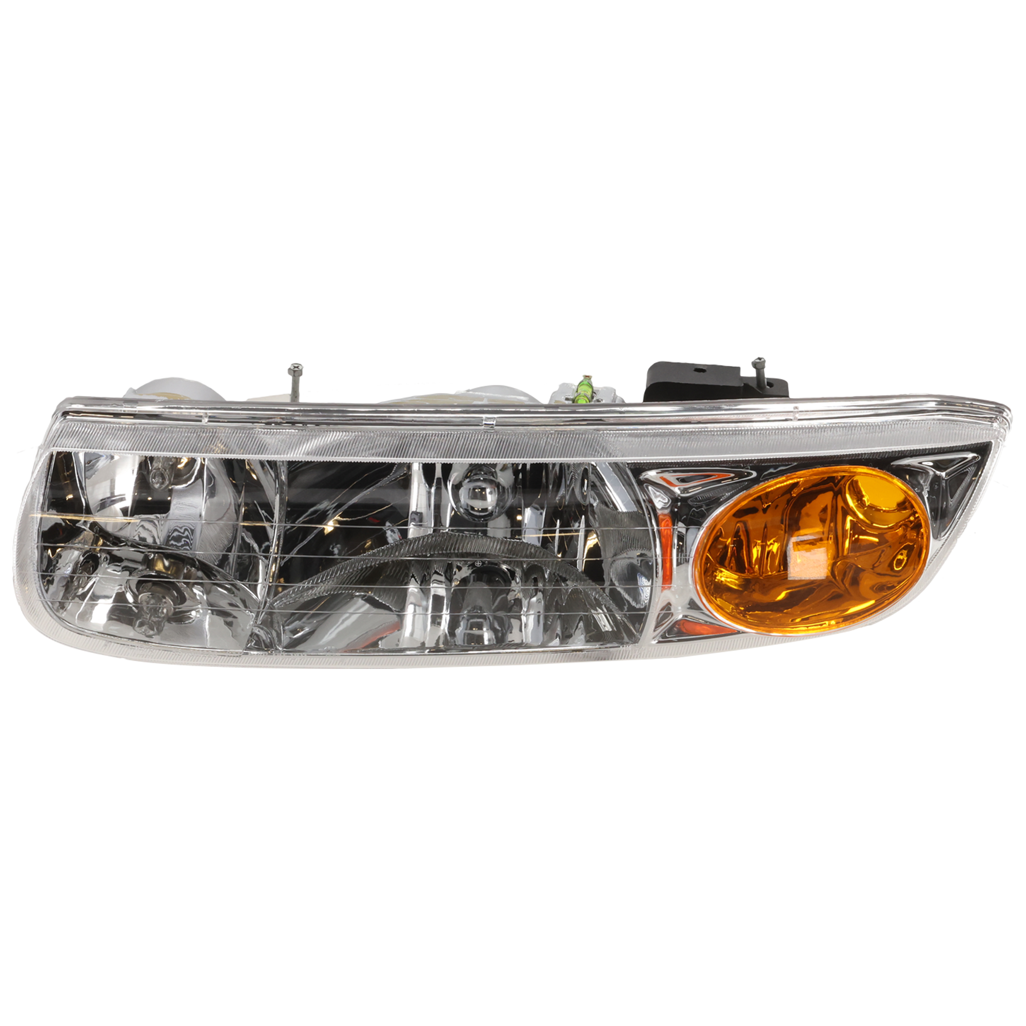 AM S SERIES 00-02 HEAD LAMP LH Assembly Halogen Sedan Wagon SKU 20-6016-00 Partslink GM2502206 OEM 21112455