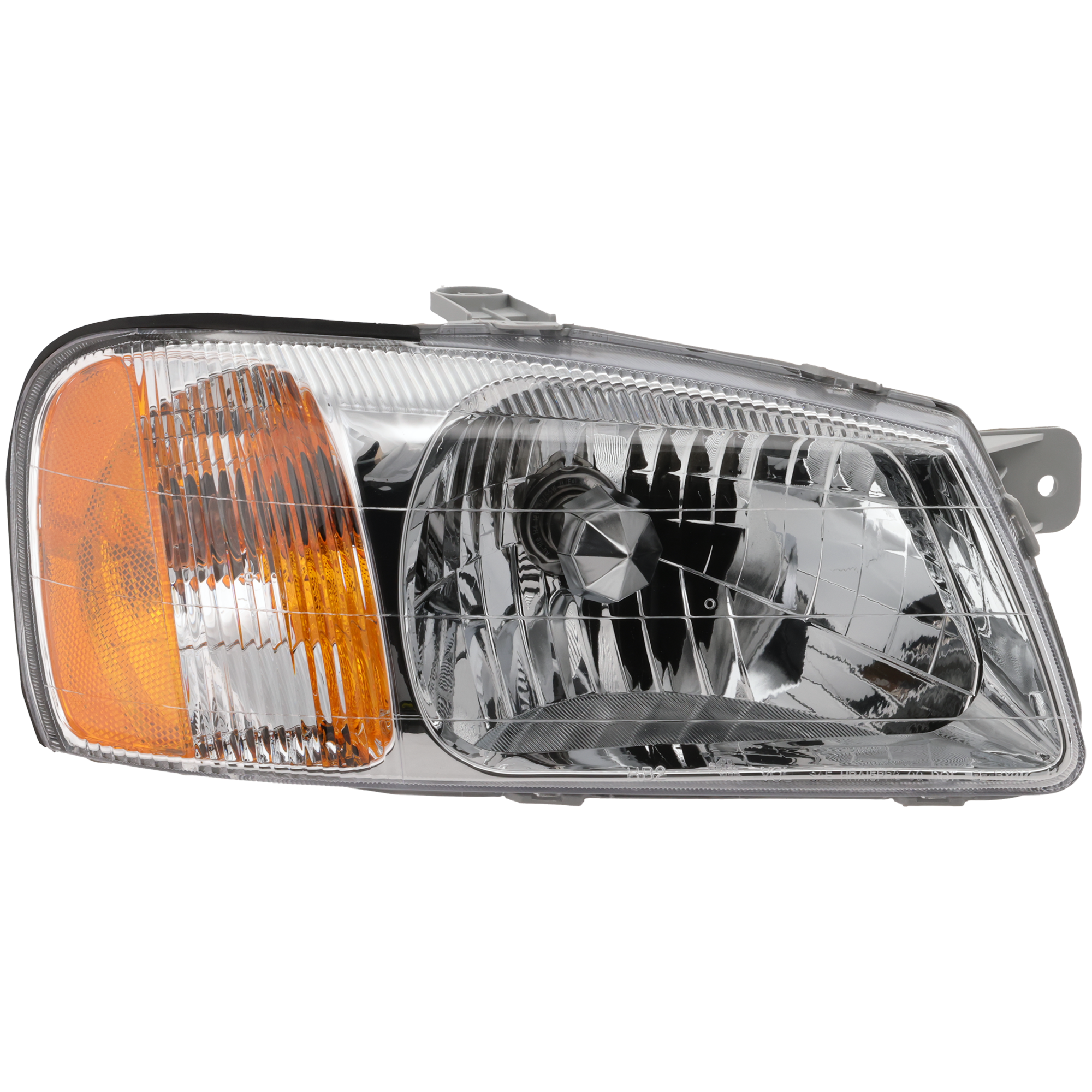 AM ACCENT 00-02 HEAD LAMP RH Assembly Halogen Hatchback Sedan SKU 20-6045-00 Partslink HY2503123 OEM 9210225050
