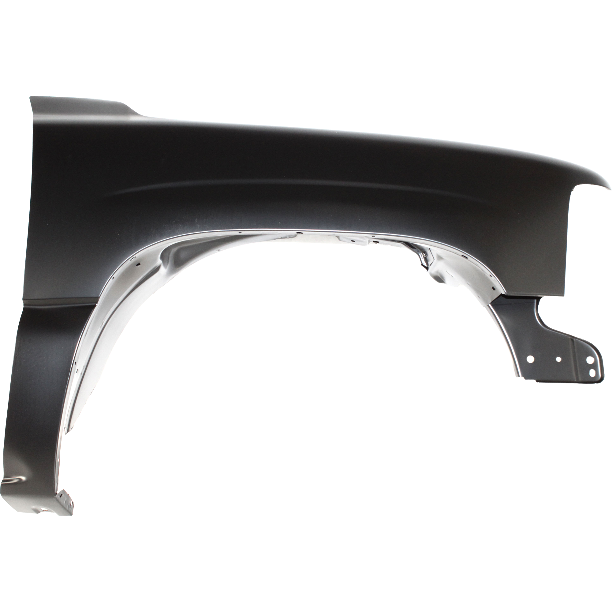AM SILVERADO 99-02 TAHOE 00-06 FRONT FENDER RH Primed CAPA SKU 20101Q Partslink GM1241267C OEM 12476220