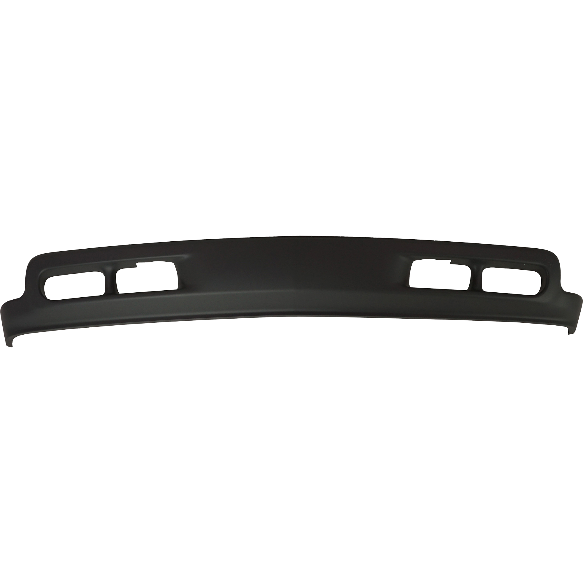AM SILVERADO 99-02 TAHOE 00-06 FRONT LOWER VALANCE Air Deflector Plastic Textured Black w Fog Light and Tow Hook Holes SKU 20108 Partslink GM1092167 OEM 15005294