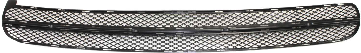 AM BEETLE 98-05 FRONT BUMPER GRILLE Center Mesh Insert Textured Black w o Fog Light Hole SKU 20210 Partslink VW1200128 OEM 1C0807681F01C