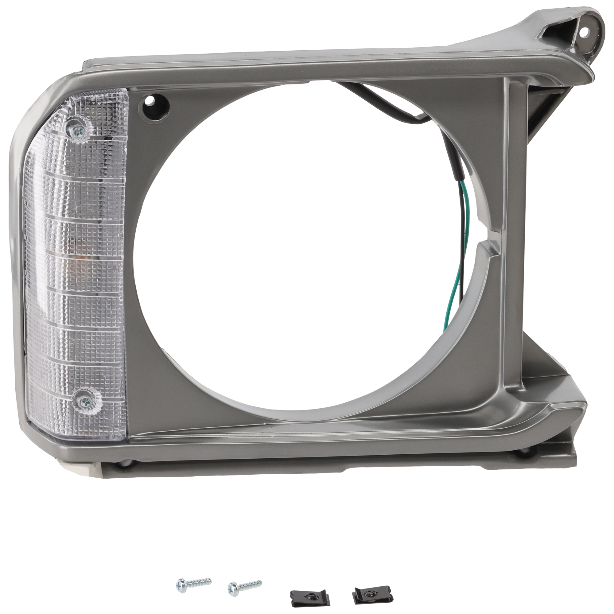 AM TOYOTA PICKUP 79-81 HEAD LAMP DOOR RH 2WD Gray SKU 3071 Partslink TO2513133 OEM 8161089105