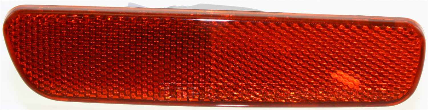 AM RX300-99-03 IS300-01-05 REAR SIDE MARKER LAMP LH Assembly On Bumper SKU 3121412LASR Partslink LX2860101 OEM 8176048010