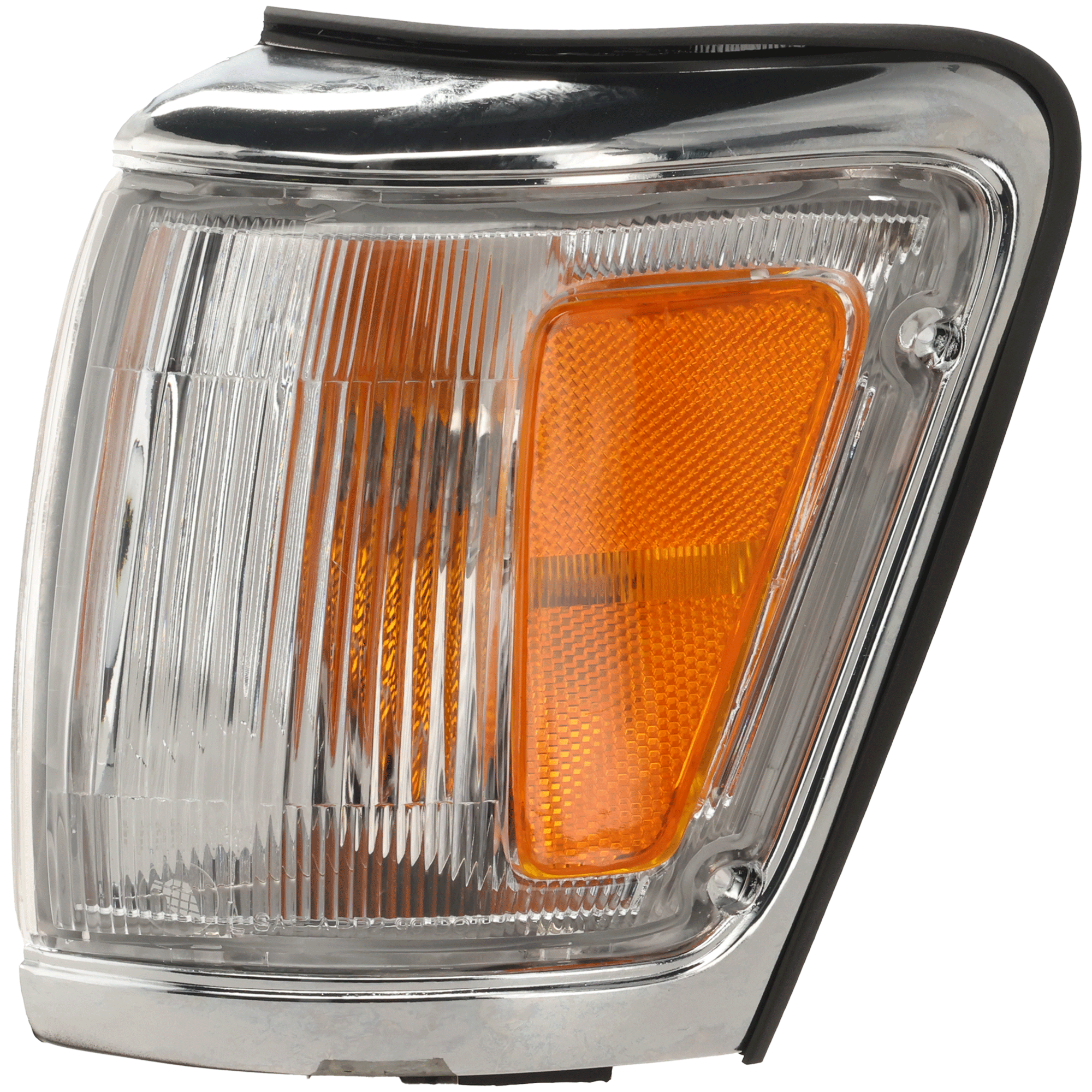 AM 4RUNNER 92-95 CORNER LAMP LH Assembly w Chrome Trim SKU 3121518LA1 Partslink TO2520147 OEM 8162035201