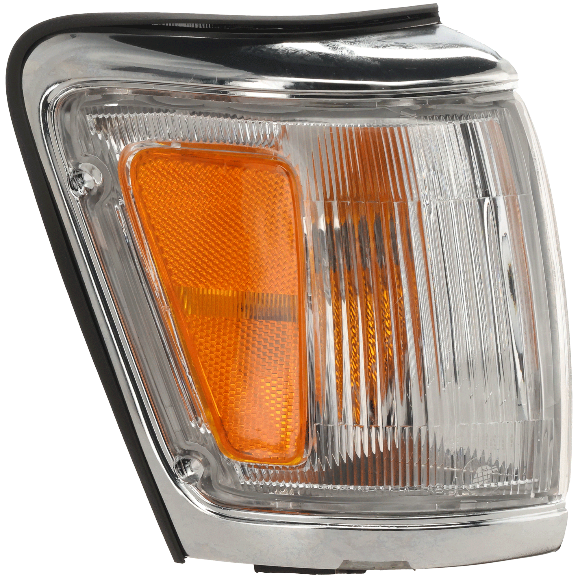AM 4RUNNER 92-95 CORNER LAMP RH Assembly w Chrome Trim SKU 3121518RA1 Partslink TO2521147 OEM 8161035201
