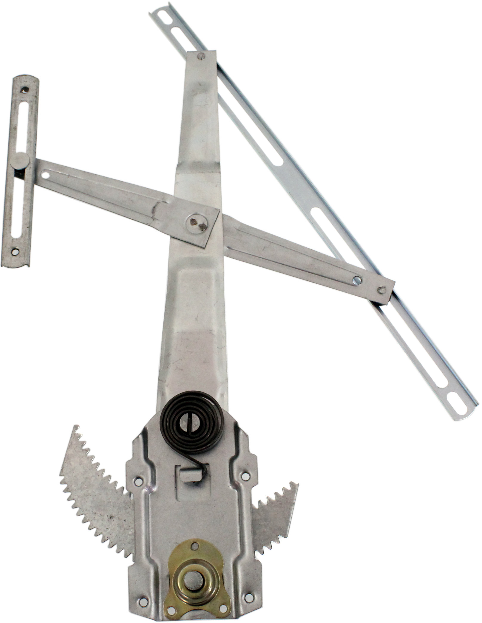 AM TOYOTA PICKUP 79-83 FRONT WINDOW REGULATOR RH Manual w o Vent Window SKU 3165-1 Partslink TO1351102 OEM 6980189105