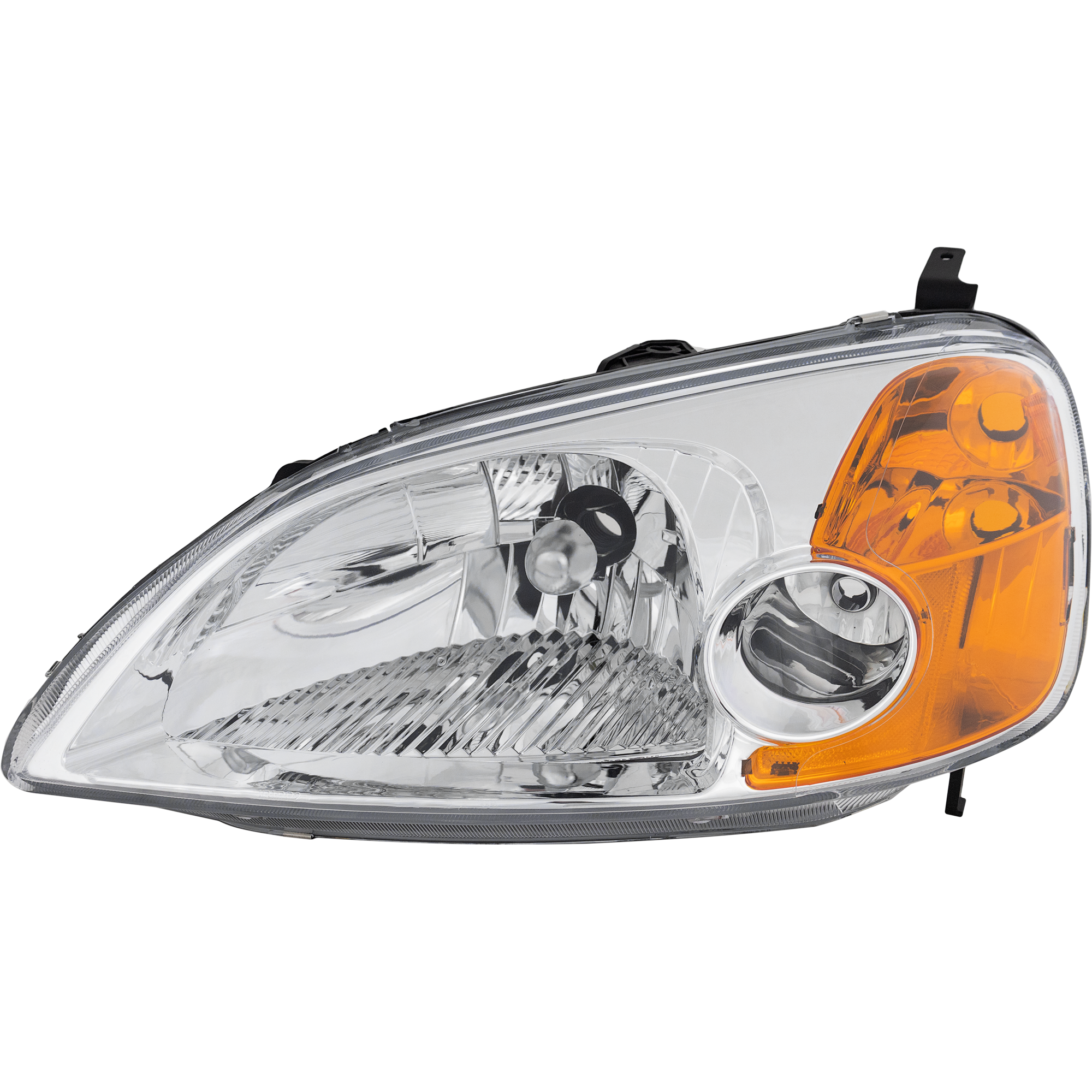 AM CIVIC 01-03 HEAD LAMP LH Lens and Housing Halogen Coupe SKU 3171126LUS Partslink HO2518102 OEM 33151S5PA01