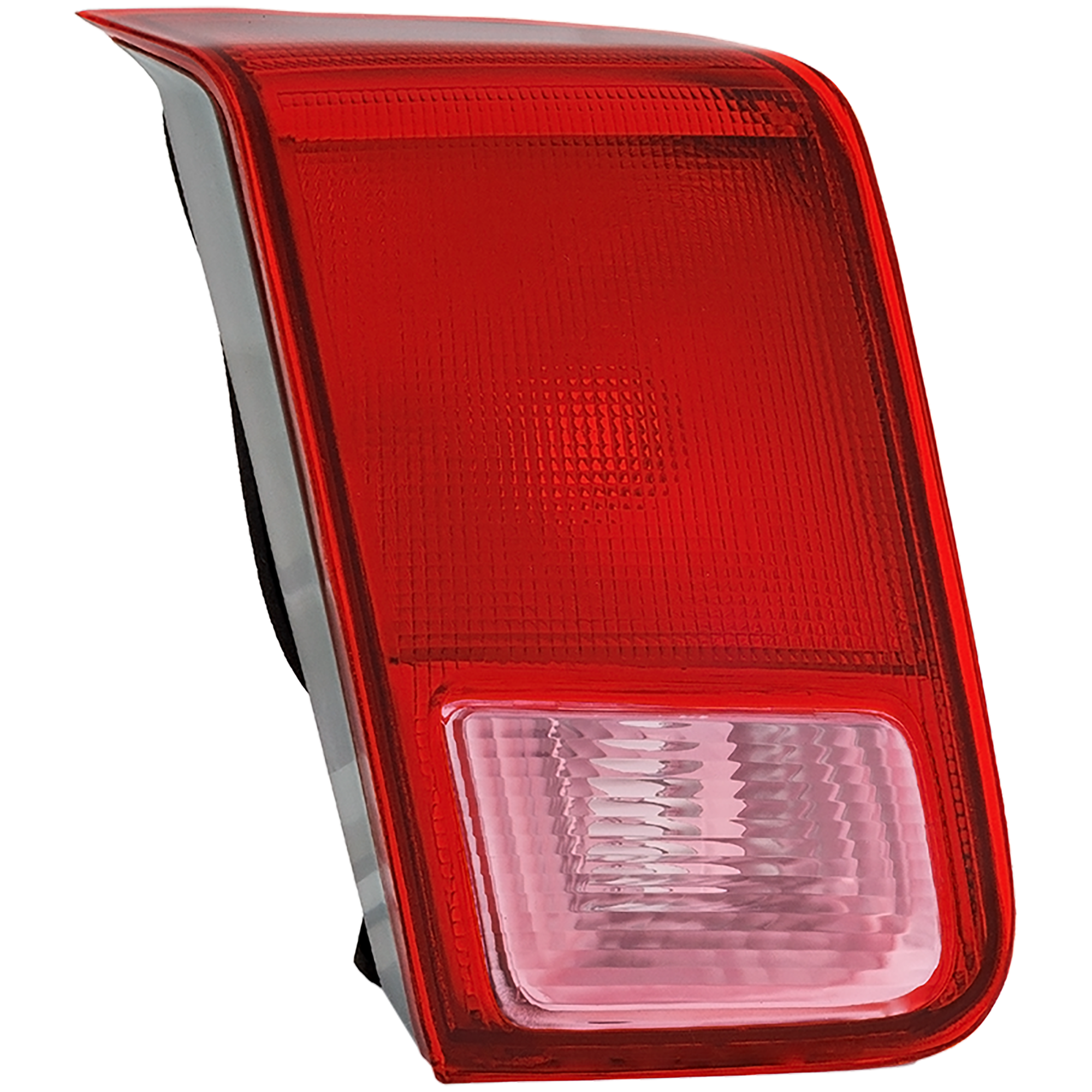 AM CIVIC 01-02 TAIL LAMP LH Inner Lens and Housing Clear and Red Lens Sedan SKU 3171308LAS Partslink HO2800137 OEM 34156S5AA01