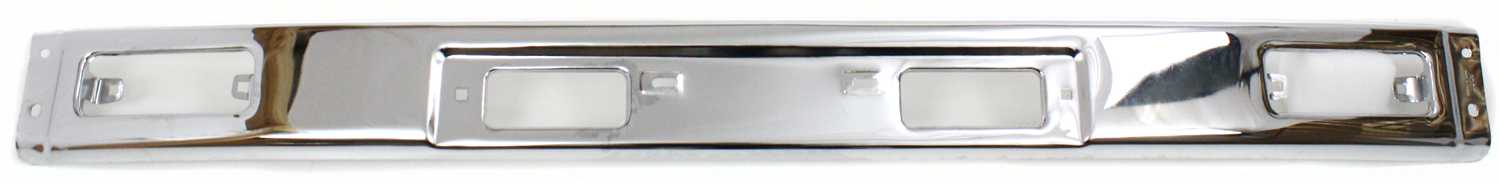 AM TOYOTA PICKUP 84-88 FRONT BUMPER Chrome 2WD SKU 3237 Partslink TO1002116 OEM 5211189139