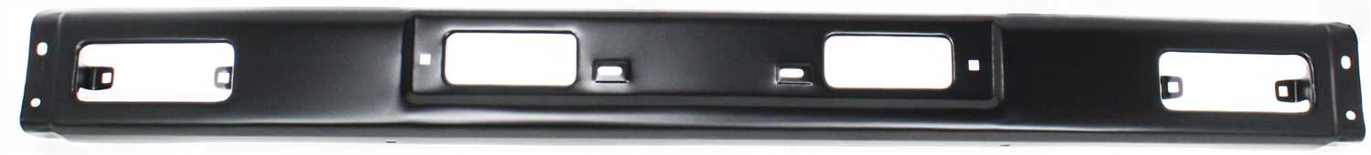 AM TOYOTA PICKUP 84-88 FRONT BUMPER Black 2WD SKU 3238 Partslink TO1002114 OEM 5211189134