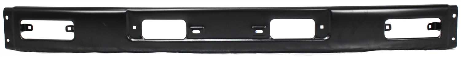 AM 4RUNNER TOYOTA PICKUP 84-86 FRONT BUMPER Black 4WD SKU 3257 Partslink TO1002117 OEM 5211189140