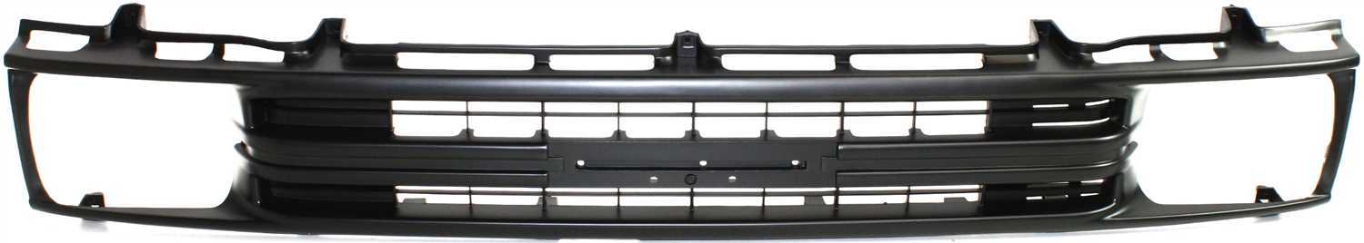 AM TOYOTA PICKUP 89-91 GRILLE Painted Black Shell and Insert 1 Piece Type 2WD SKU 3288 Partslink TO1200134 OEM 5311189131