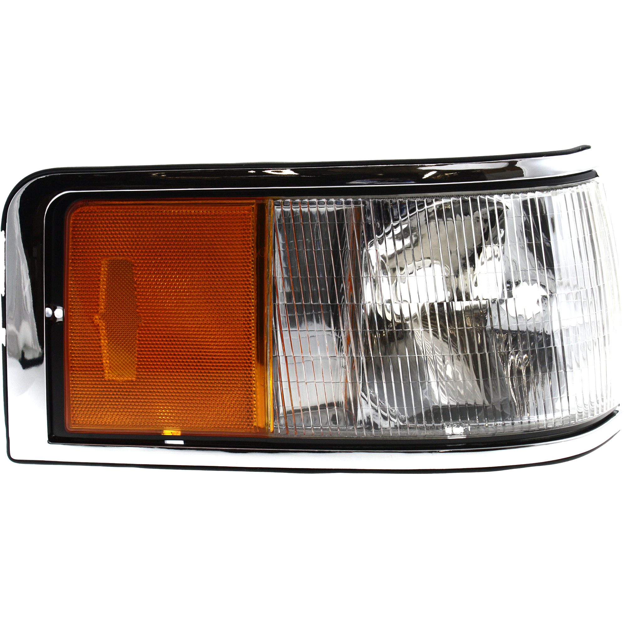 AM TOWN CAR 90-94 CORNER LAMP RH Lens and Housing w o Emblem SKU 3311543RUS Partslink FO2551131 OEM FOVY15A201A