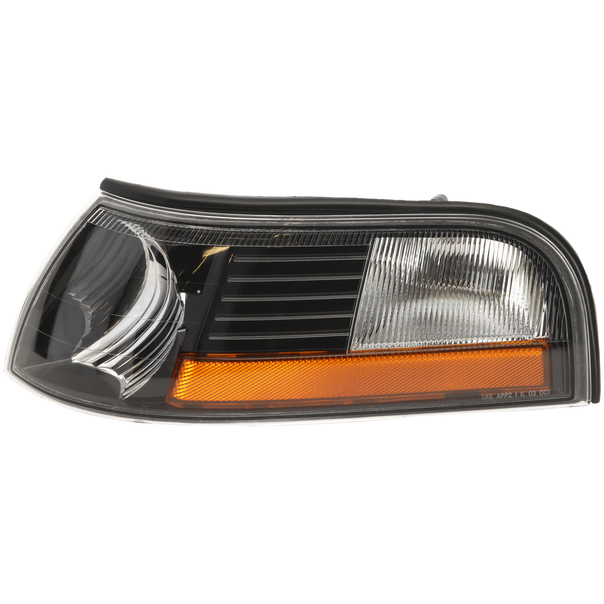 AM MARAUDER 03-04 CORNER LAMP LH Lens and Housing Park Signal Side Marker SKU 3311564LUS2 Partslink FO2520172 OEM 3W3Z13201BA