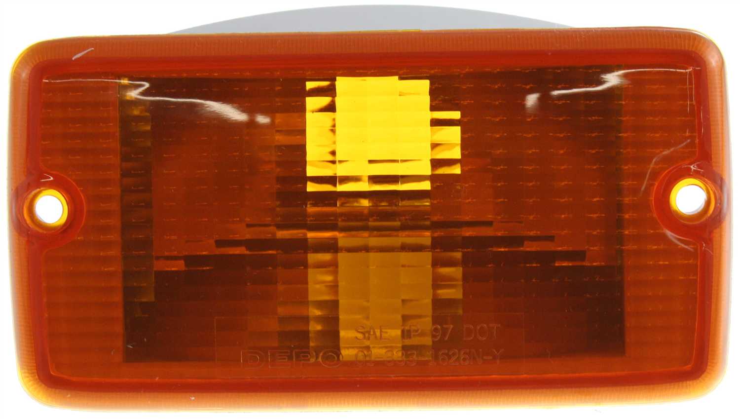 AM WRANGLER 97-00 SIGNAL LAMP RH=LH On Front Of Fender SKU 3331626NUS Partslink CH2520131 OEM 55055020AD 55055020AE