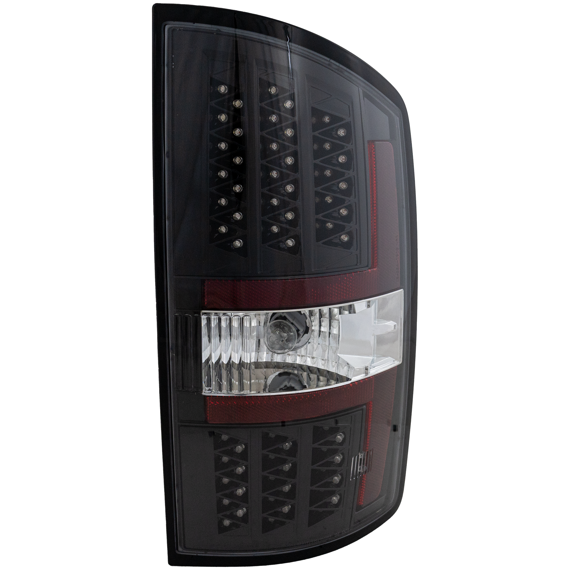 AM DODGE FULL SIZE P U 02-06 TAIL LAMP RH AND LH Assembly LED Clear Lens Black Interior Reverse Bulb Halogen New Body Style SKU 334-1909PXAS2C Partslink CH2811139 OEM Performance