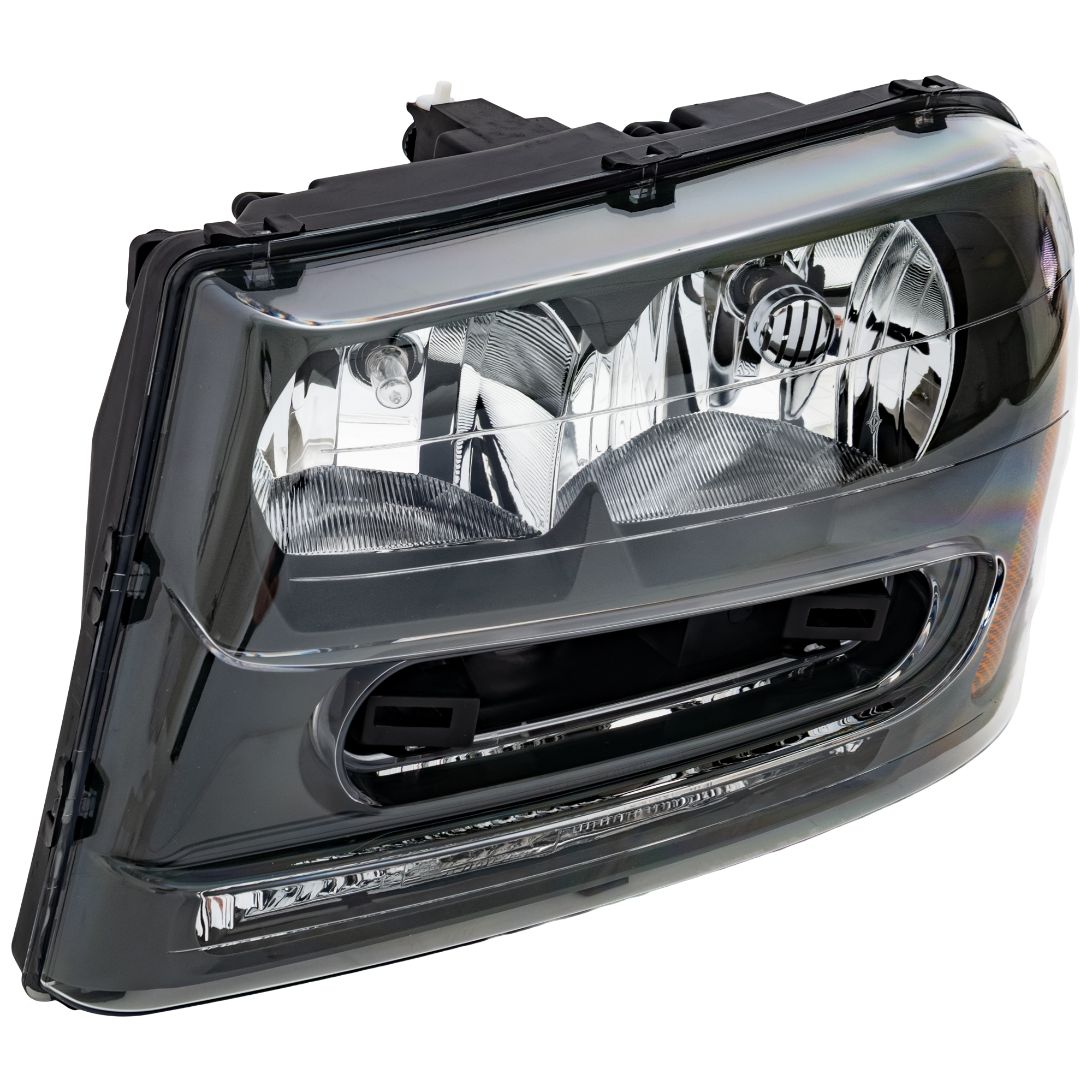 AM TRAILBLAZER 02-09 HEAD LAMP LH Composite Assembly Halogen Exc. 2008 LS Models SKU 3351117LAS Partslink GM2502213 OEM 25970915