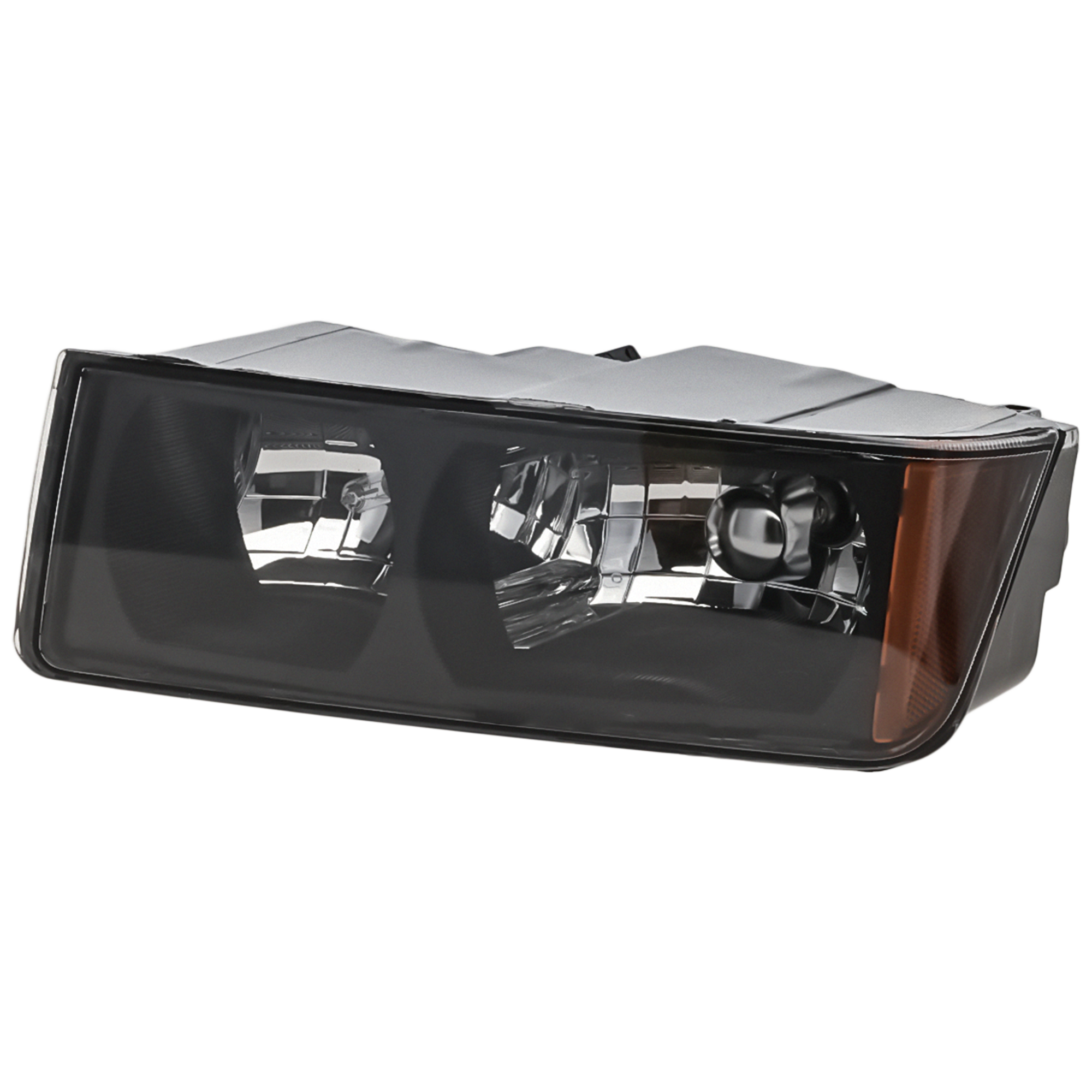 AM AVALANCHE 02-06 HEAD LAMP LH Assembly Halogen w Body Cladding SKU 3351118LAS Partslink GM2502219 OEM 15136536
