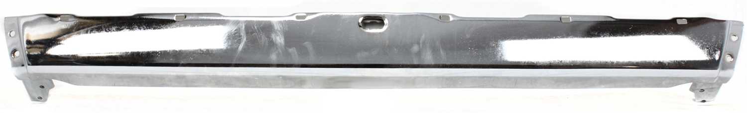 AM 4RUNNER 90-95 STEP BUMPER FACE BAR ONLY w o Pad w Pad Provision w o Mounting Bracket Chrome w o 15X7 Wheels Type w o Spare Tire Provision SKU 3466 Partslink TO1102119 OEM 5210535150