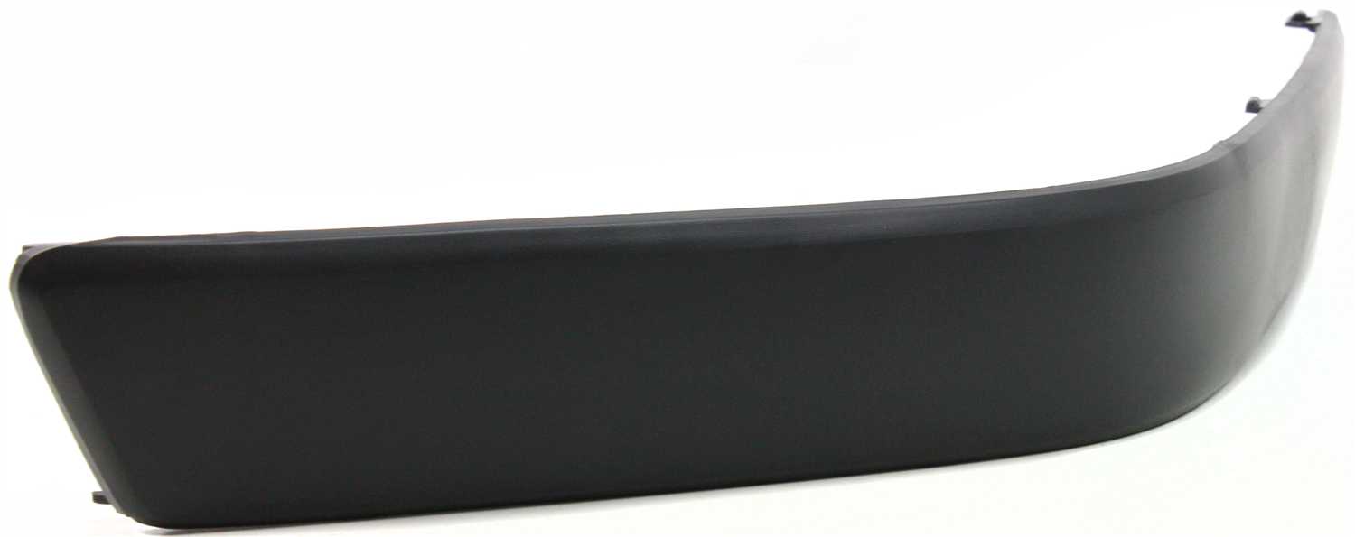 AM TERCEL 95-97 FRONT BUMPER MOLDING RH Impact Molding Plastic Black SKU 3562 Partslink TO1059102 OEM 5271216010