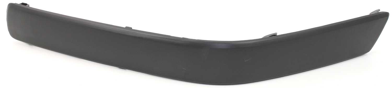 AM TERCEL 95-97 FRONT BUMPER MOLDING LH Impact Molding Plastic Black SKU 3563 Partslink TO1058102 OEM 5271316010